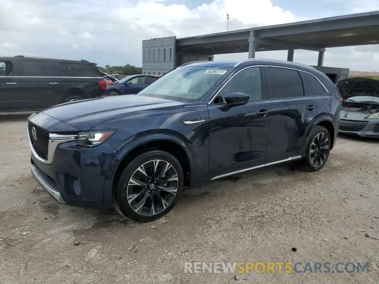 1 fotografías del automóvil dañado JM3KK1HC6R1133173 MAZDA CX-90 2024