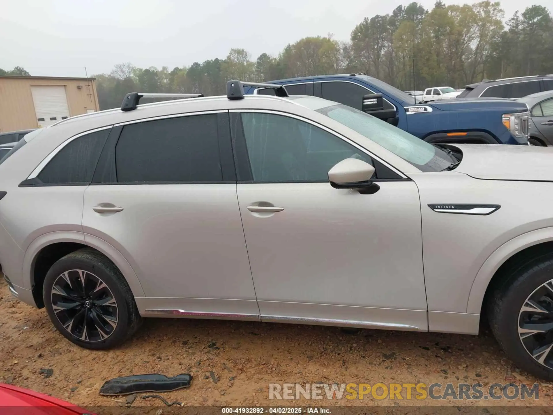 13 fotografías del automóvil dañado JM3KK1HC7R1161614 MAZDA CX-90 2024