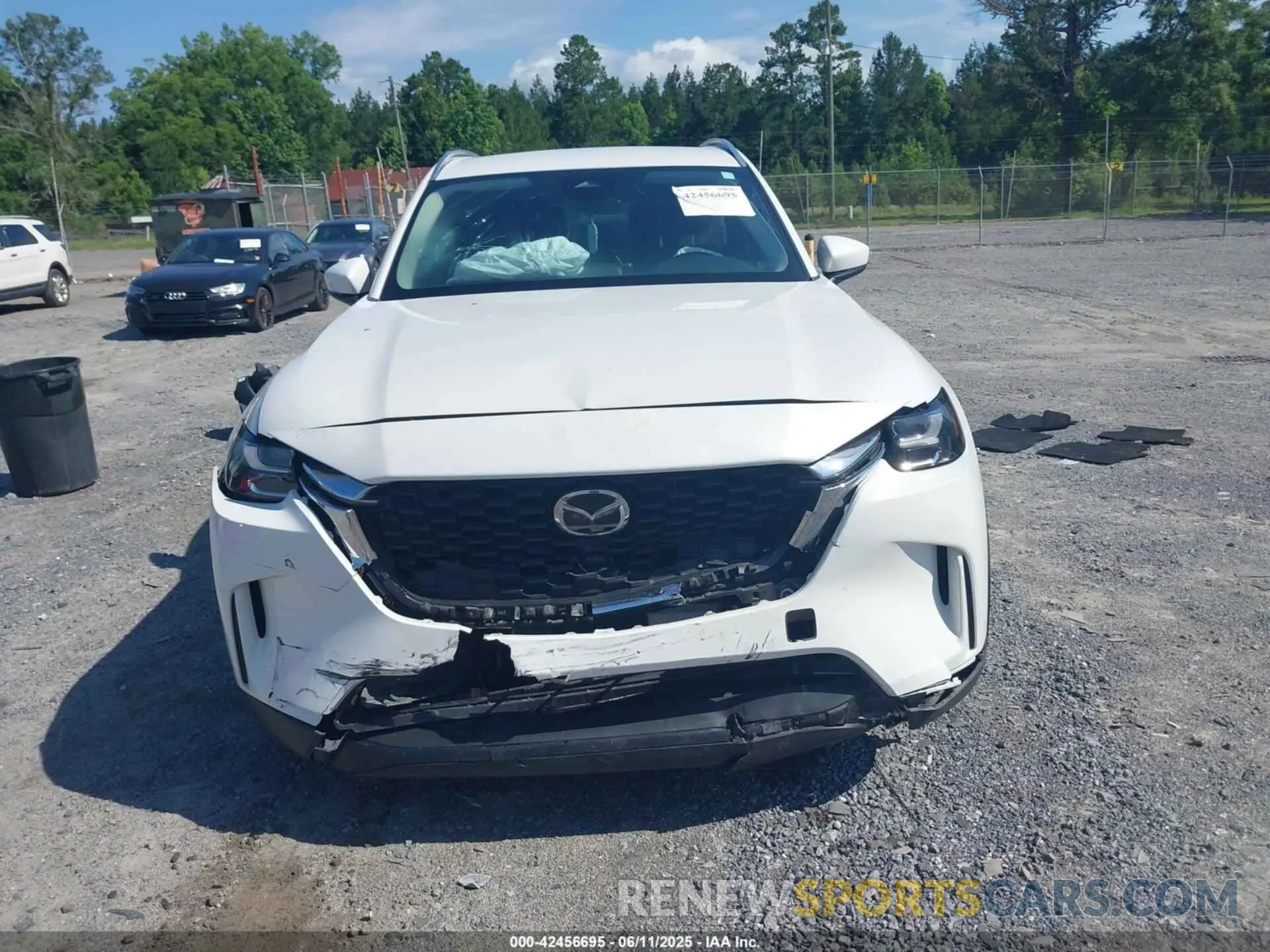 12 fotografías del automóvil dañado JM3KKAHD3R1152997 MAZDA CX-90 2024