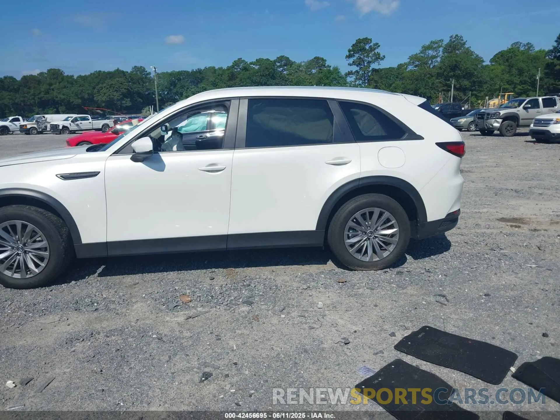14 fotografías del automóvil dañado JM3KKAHD3R1152997 MAZDA CX-90 2024
