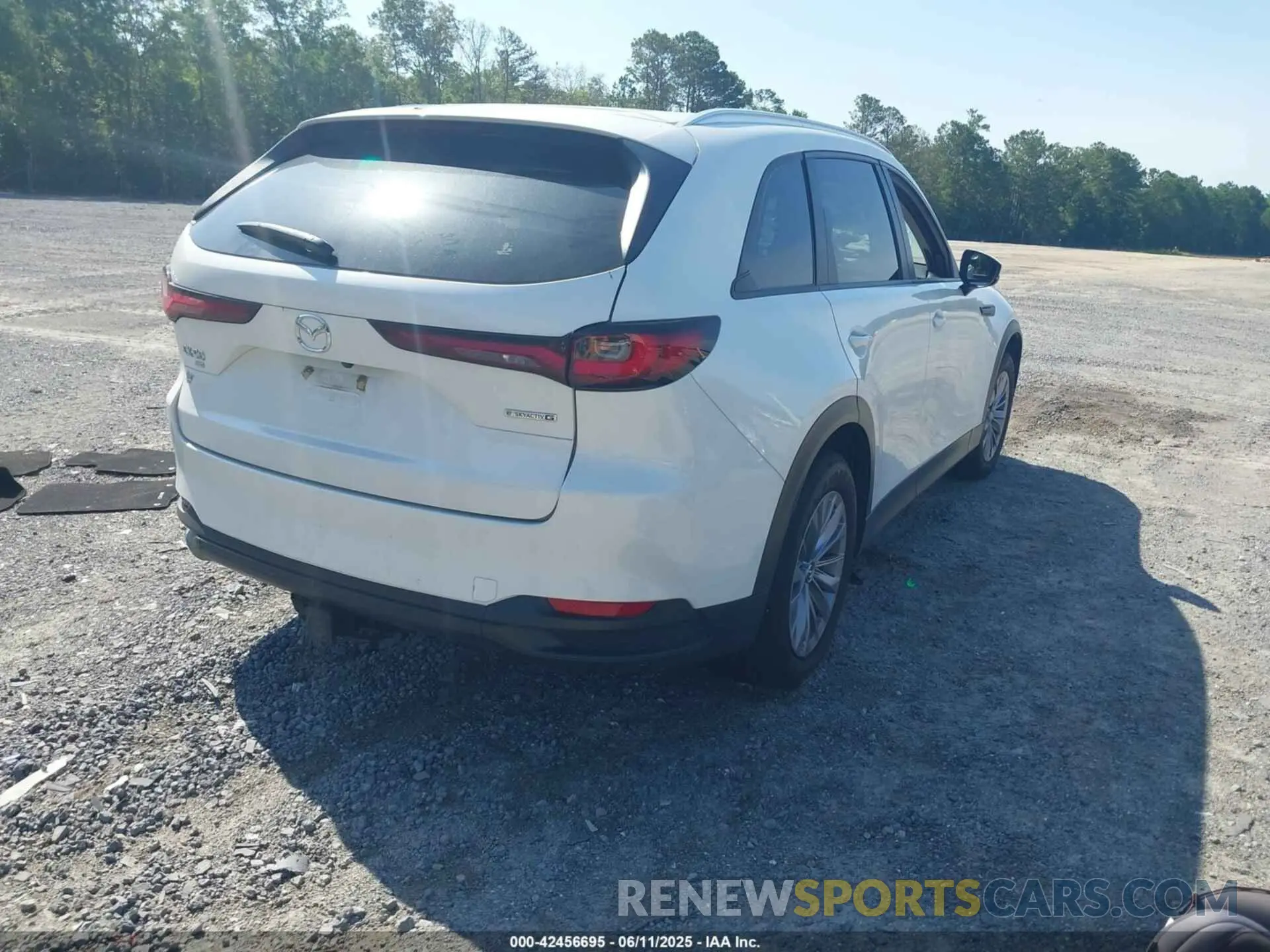 4 fotografías del automóvil dañado JM3KKAHD3R1152997 MAZDA CX-90 2024