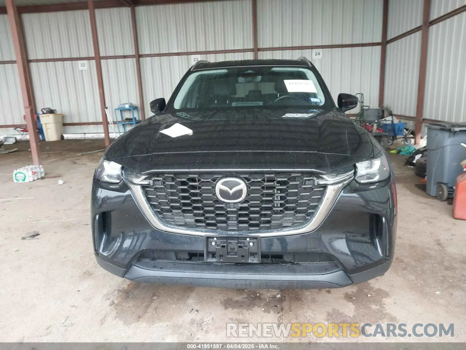 12 fotografías del automóvil dañado JM3KKAHD3R1165975 MAZDA CX-90 2024