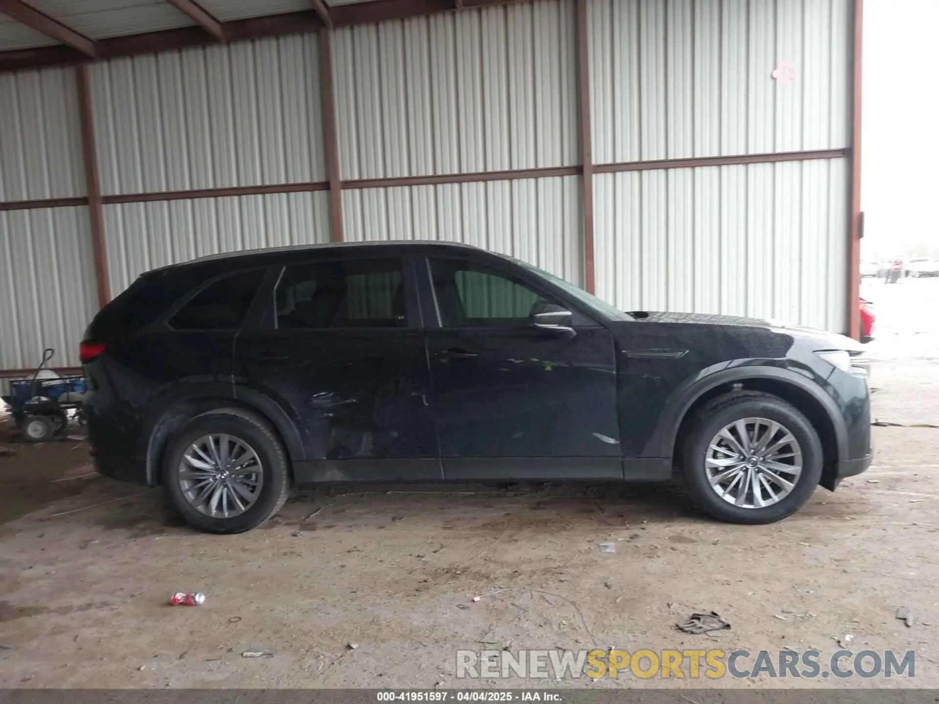 13 fotografías del automóvil dañado JM3KKAHD3R1165975 MAZDA CX-90 2024