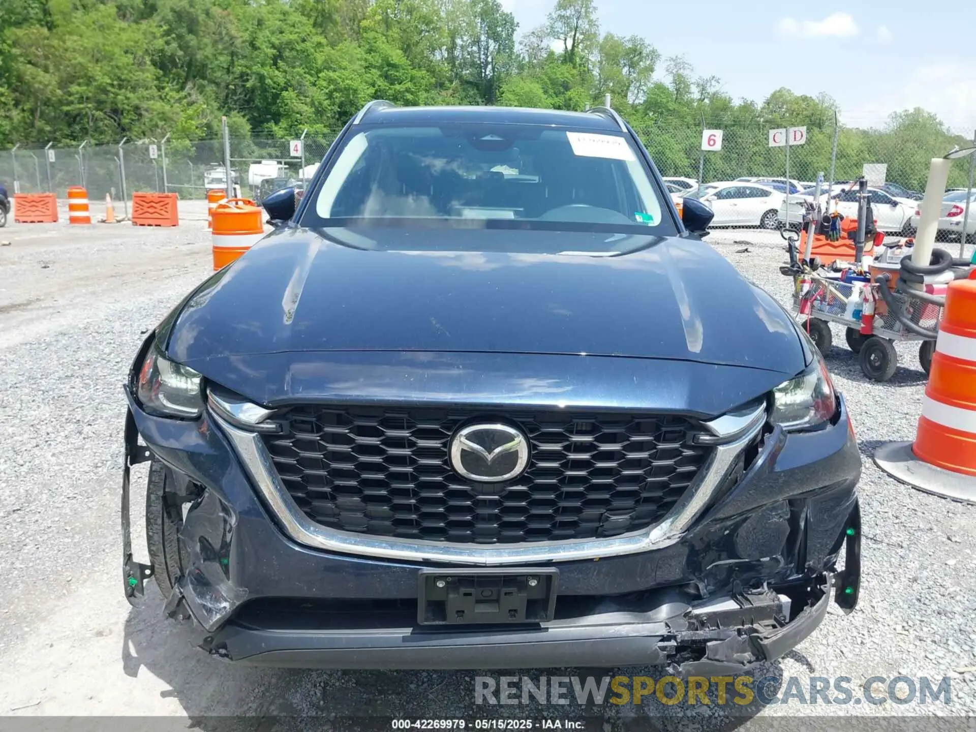 12 fotografías del automóvil dañado JM3KKAHD4R1142933 MAZDA CX-90 2024