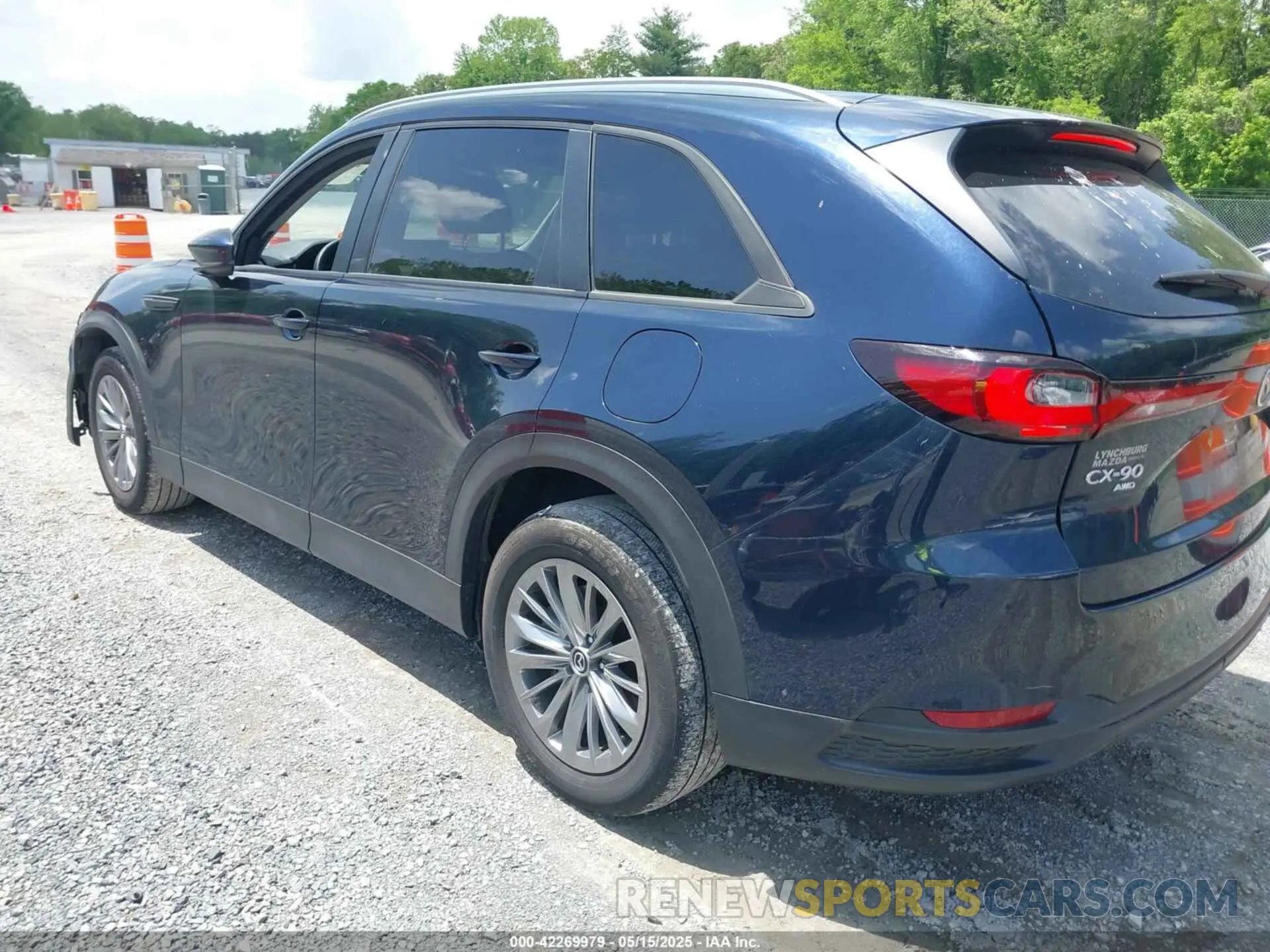 3 fotografías del automóvil dañado JM3KKAHD4R1142933 MAZDA CX-90 2024