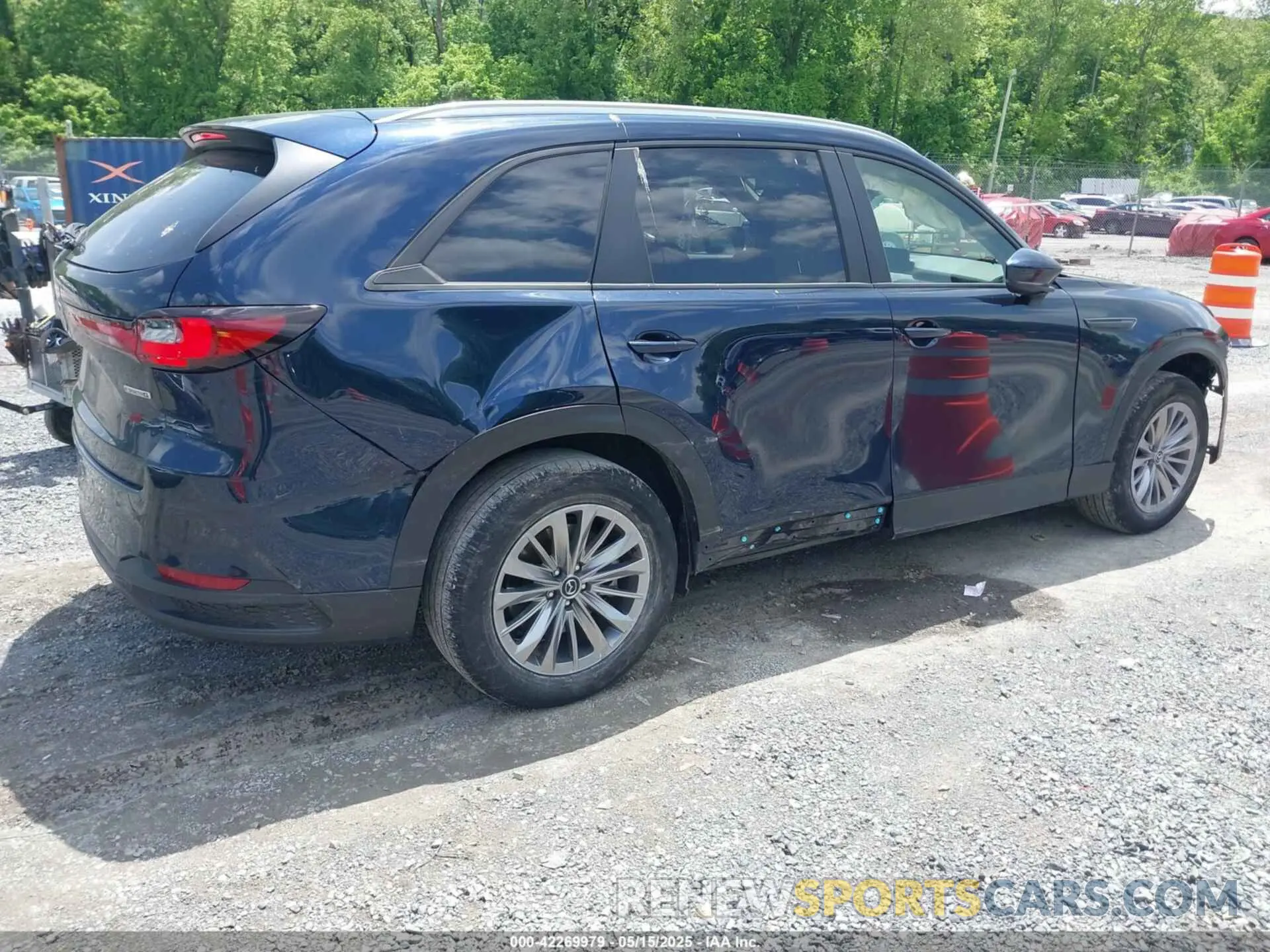 4 fotografías del automóvil dañado JM3KKAHD4R1142933 MAZDA CX-90 2024