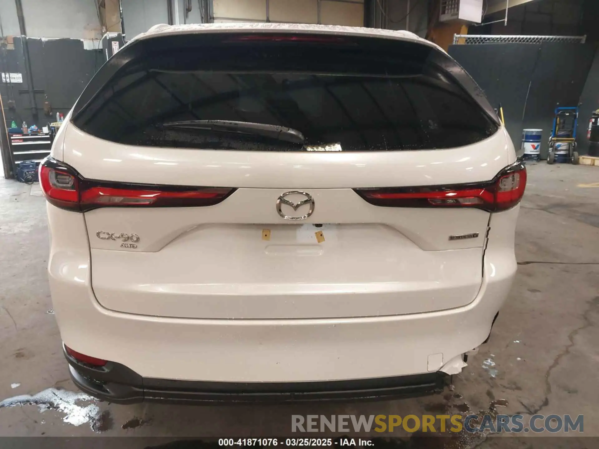 16 fotografías del automóvil dañado JM3KKAHDXR1171501 MAZDA CX-90 2024