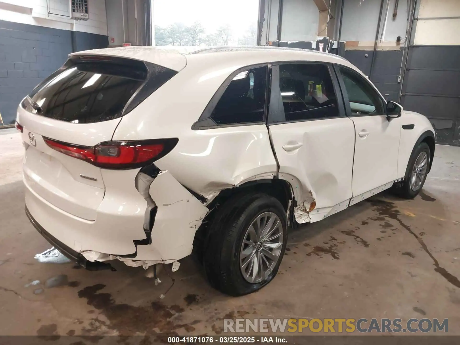 4 fotografías del automóvil dañado JM3KKAHDXR1171501 MAZDA CX-90 2024