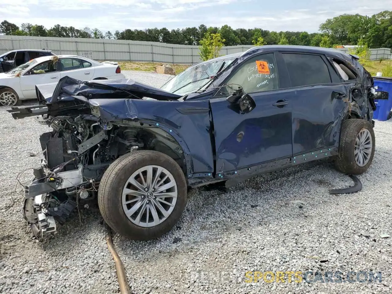 1 fotografías del automóvil dañado JM3KKAHDXR1181168 MAZDA CX-90 2024