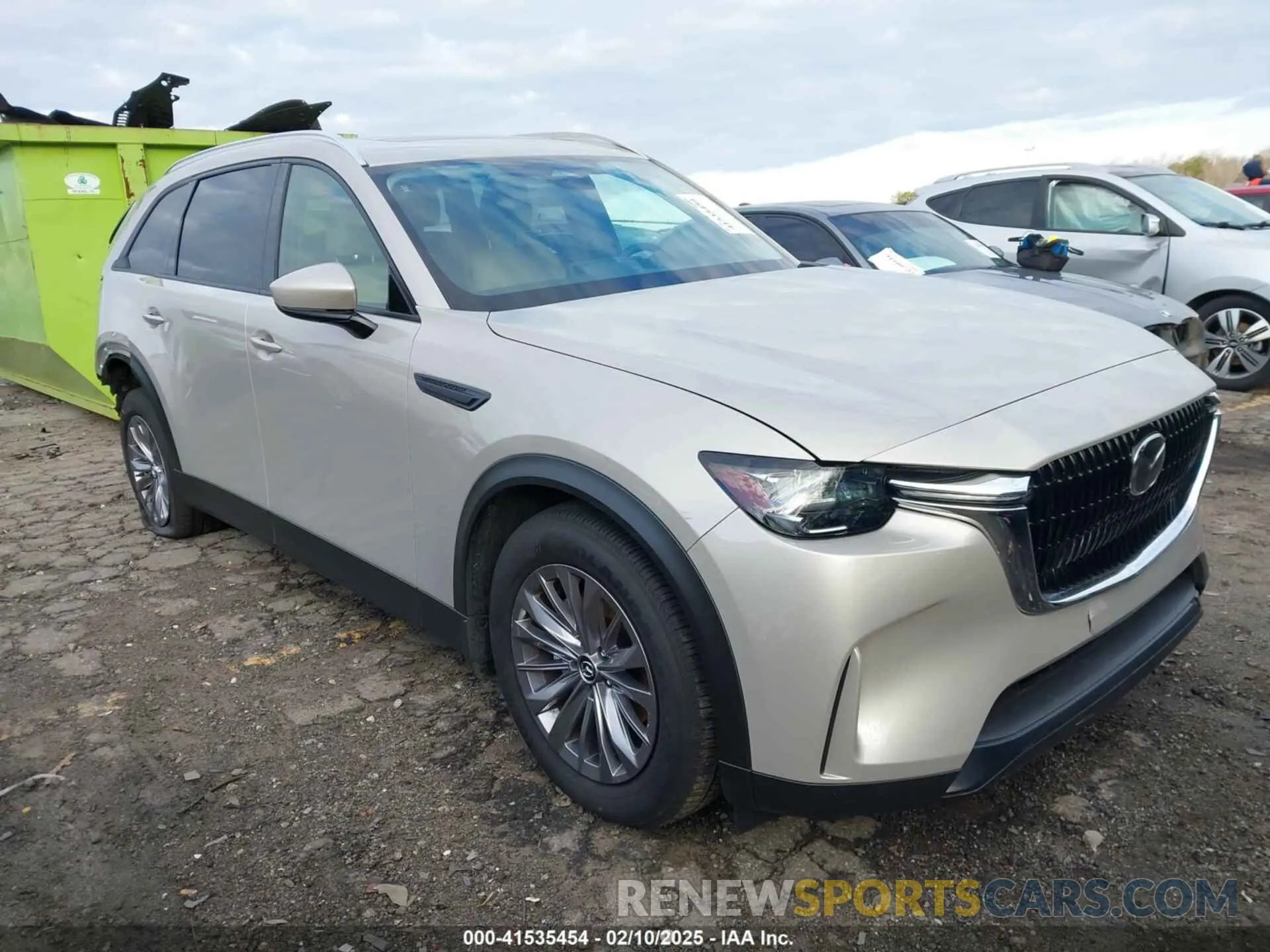 1 fotografías del automóvil dañado JM3KKBHD2R1149210 MAZDA CX-90 2024