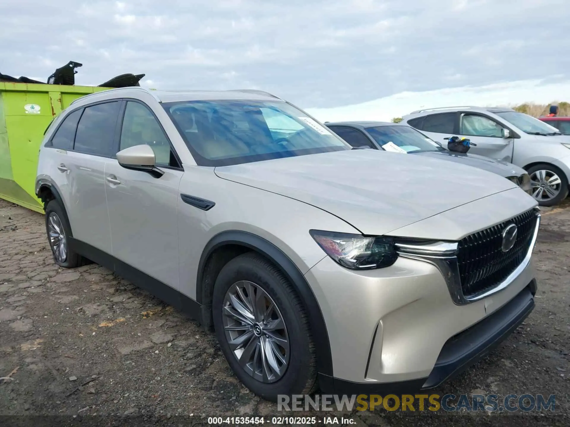 13 fotografías del automóvil dañado JM3KKBHD2R1149210 MAZDA CX-90 2024