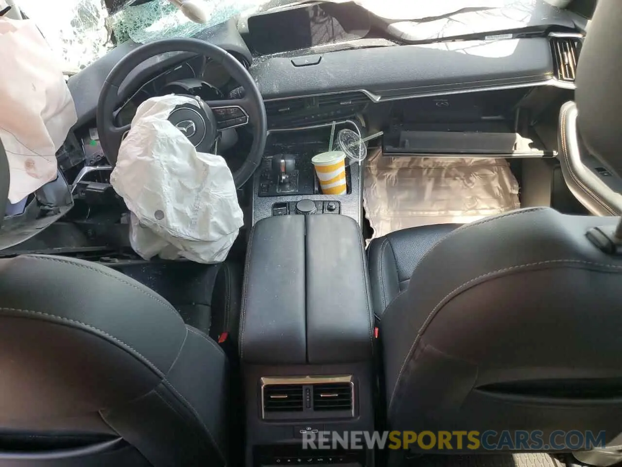 8 fotografías del automóvil dañado JM3KKBHD7R1166388 MAZDA CX-90 2024
