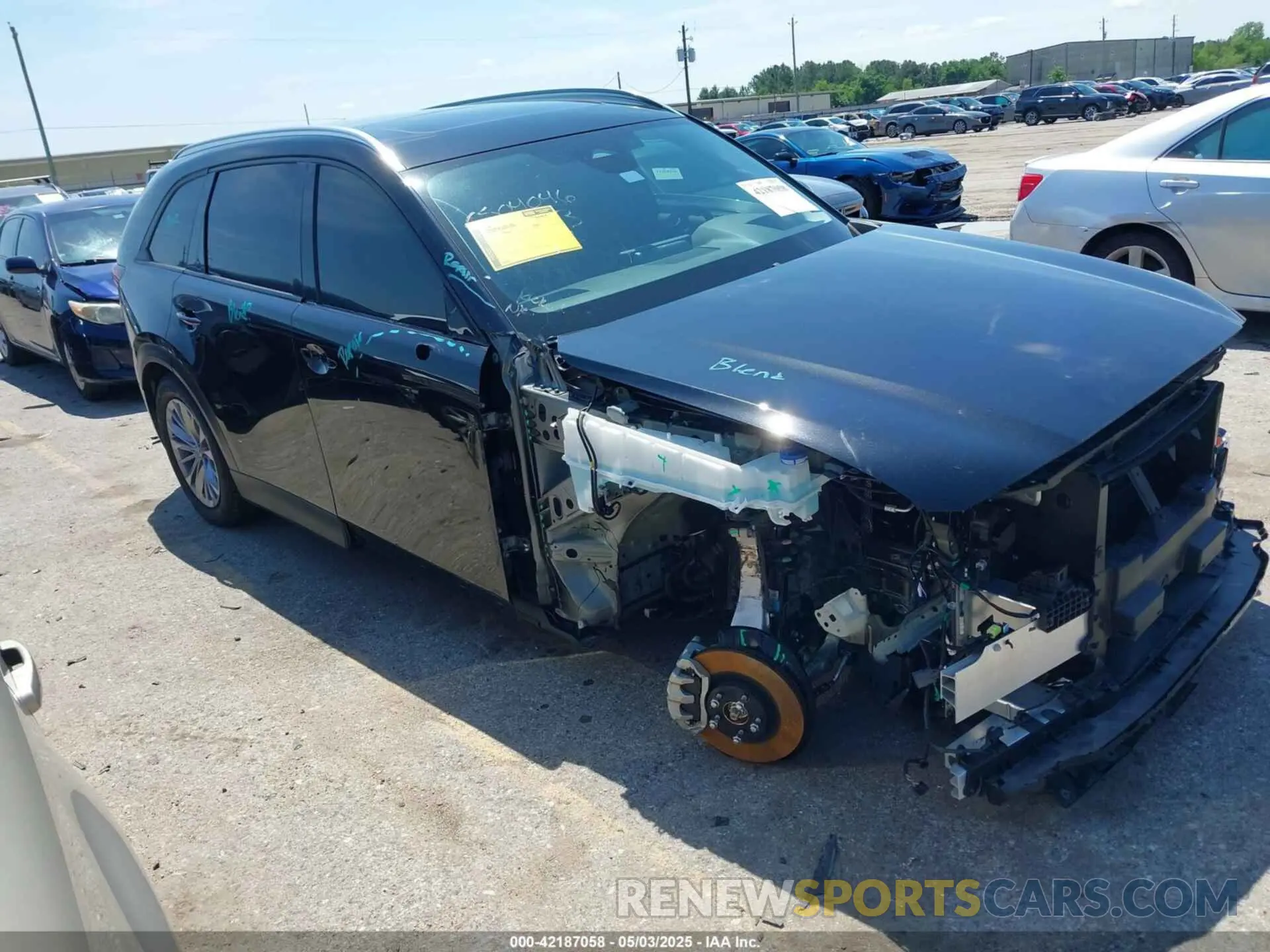 1 fotografías del automóvil dañado JM3KKBHD8R1170417 MAZDA CX-90 2024