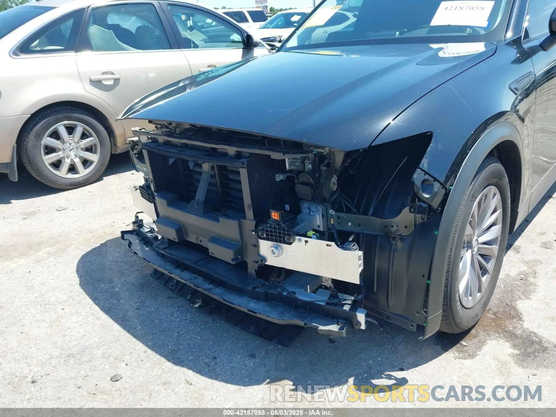 6 fotografías del automóvil dañado JM3KKBHD8R1170417 MAZDA CX-90 2024