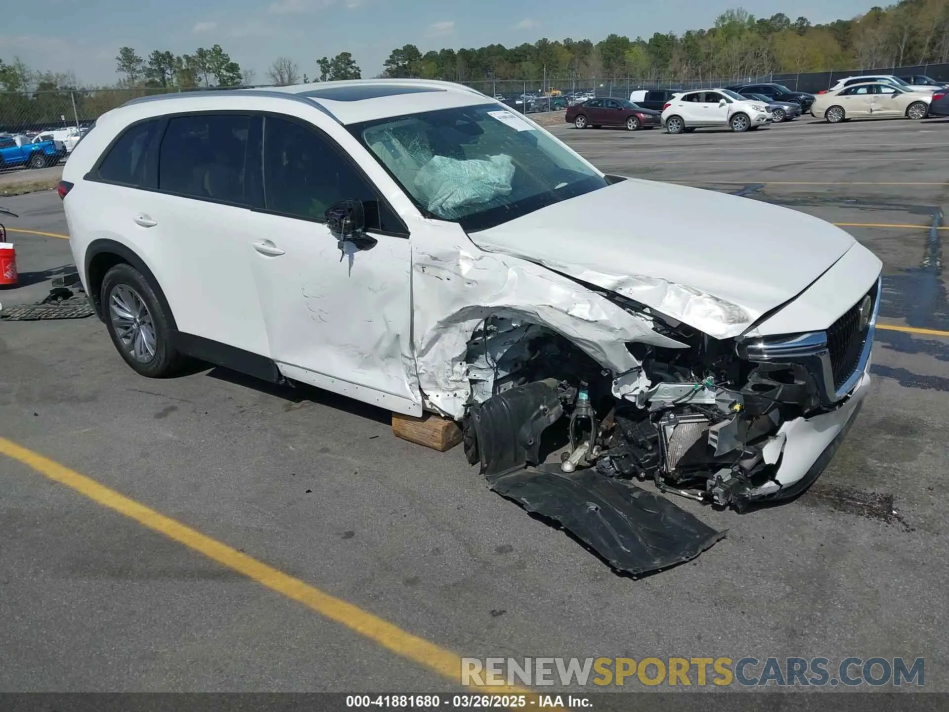 1 fotografías del automóvil dañado JM3KKCHD0R1111349 MAZDA CX-90 2024