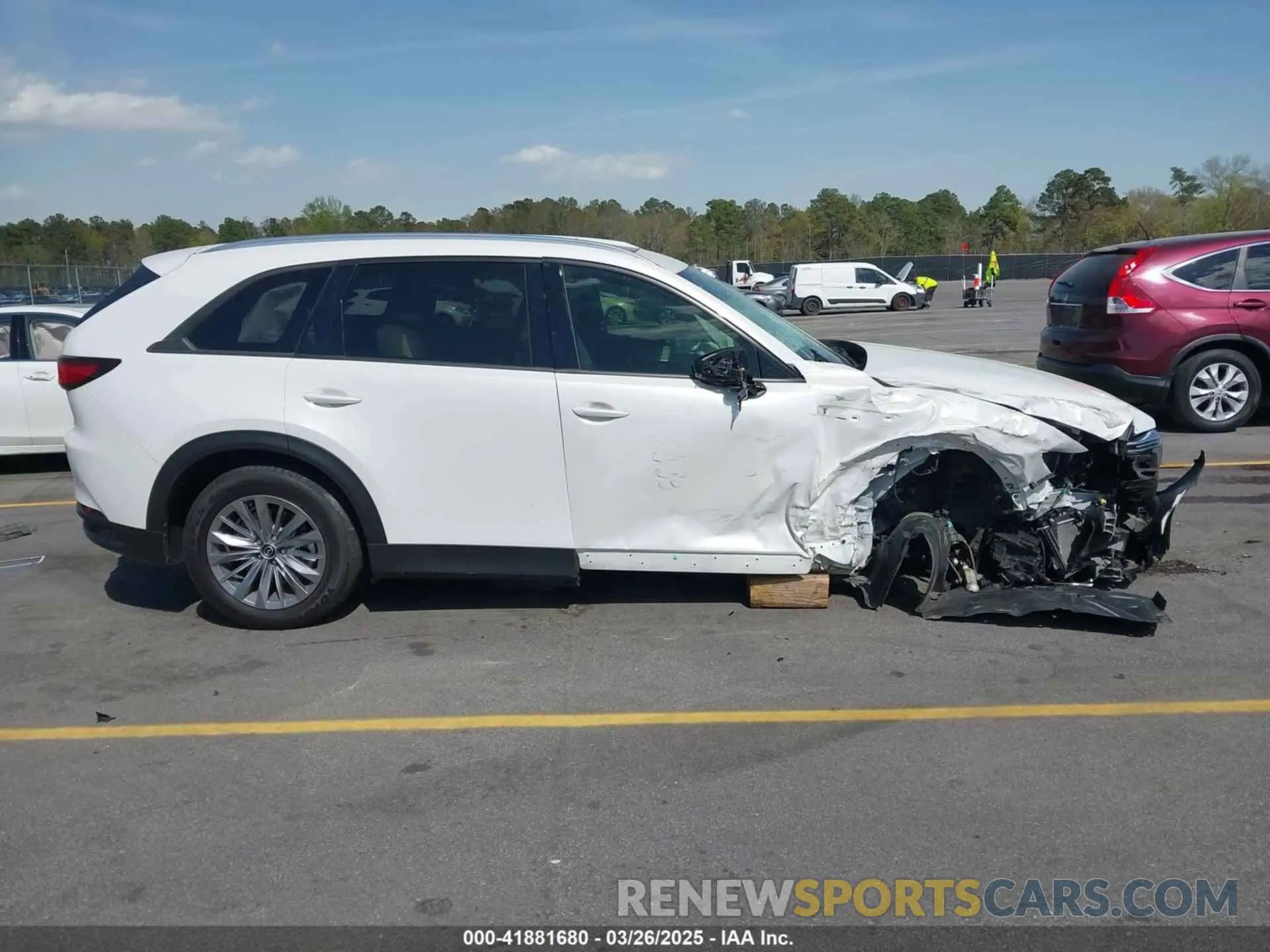14 fotografías del automóvil dañado JM3KKCHD0R1111349 MAZDA CX-90 2024