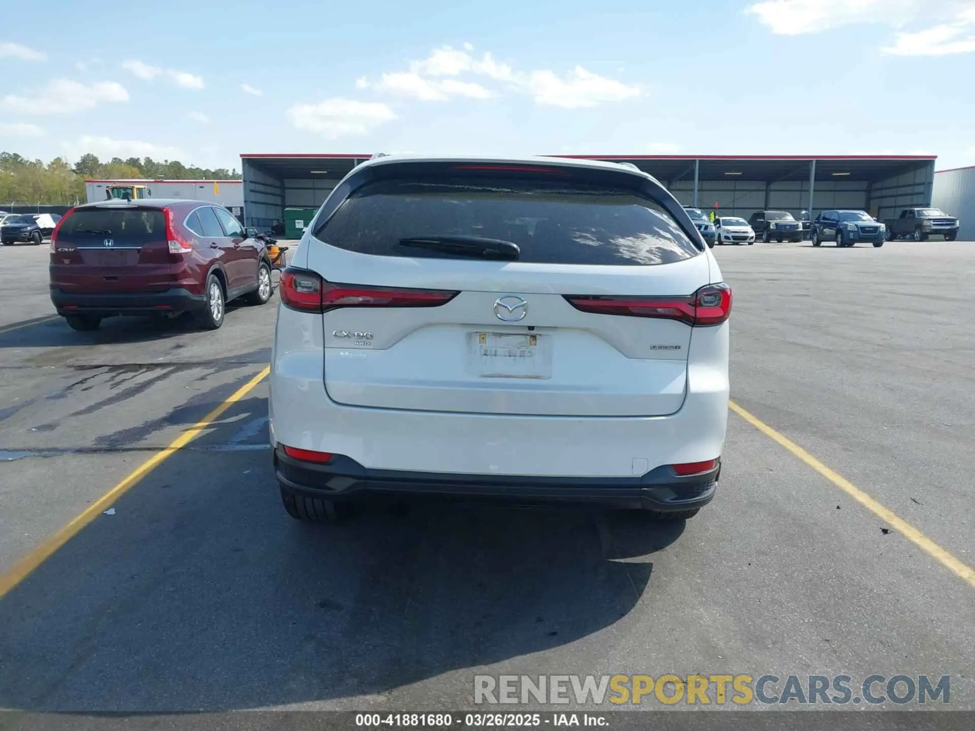17 fotografías del automóvil dañado JM3KKCHD0R1111349 MAZDA CX-90 2024