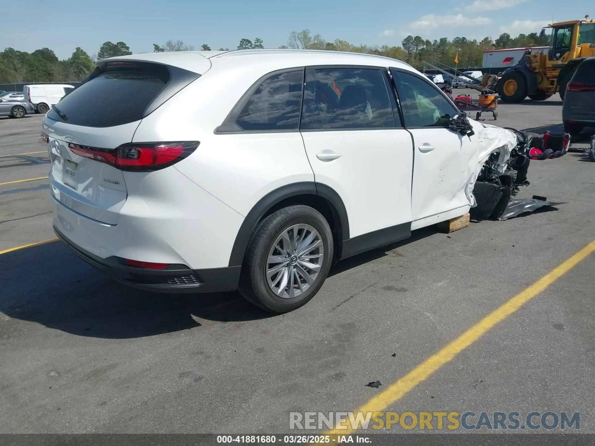 4 fotografías del automóvil dañado JM3KKCHD0R1111349 MAZDA CX-90 2024