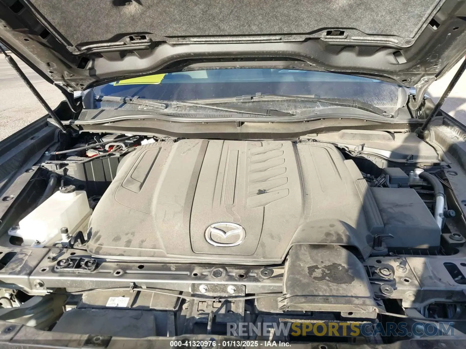 10 fotografías del automóvil dañado JM3KKCHD1R1112722 MAZDA CX-90 2024