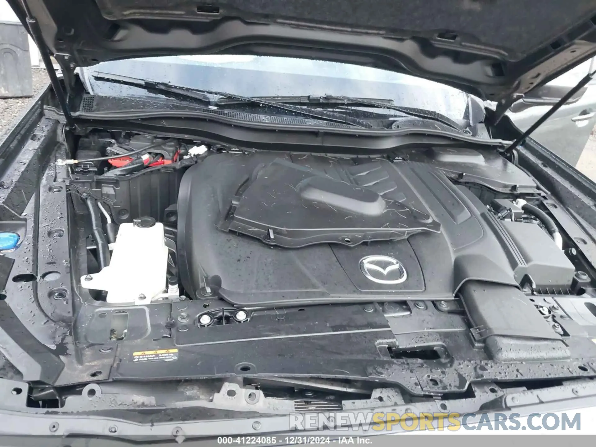 10 fotografías del automóvil dañado JM3KKCHD3R1120207 MAZDA CX-90 2024