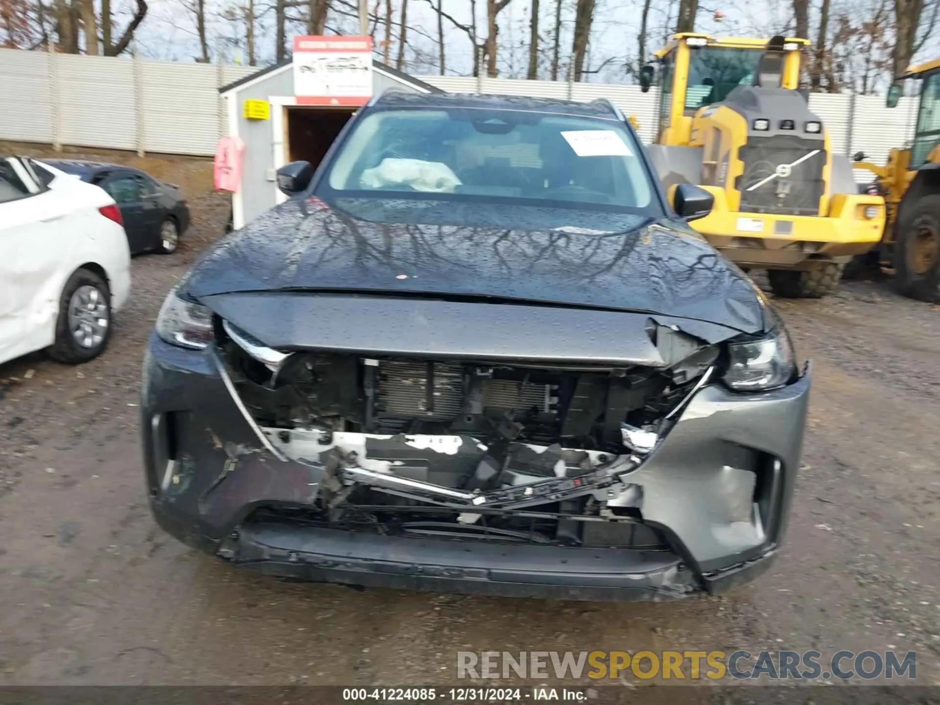 11 fotografías del automóvil dañado JM3KKCHD3R1120207 MAZDA CX-90 2024