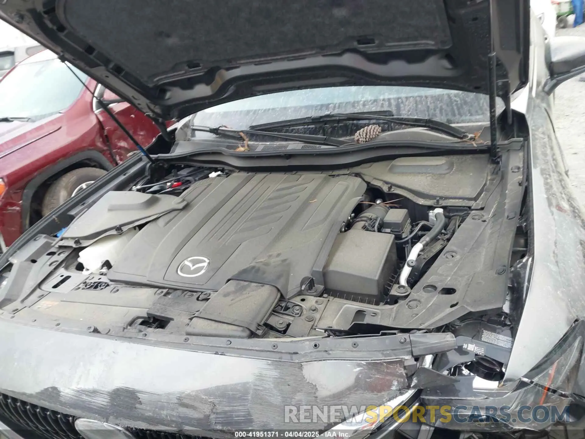 10 fotografías del automóvil dañado JM3KKCHD4R1153782 MAZDA CX-90 2024