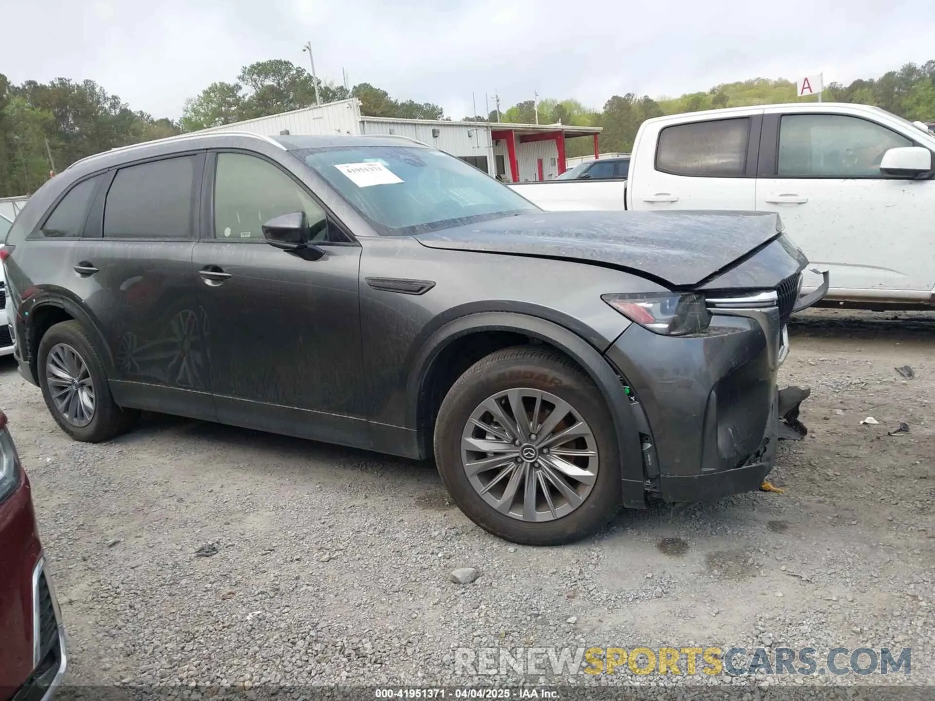 13 fotografías del automóvil dañado JM3KKCHD4R1153782 MAZDA CX-90 2024