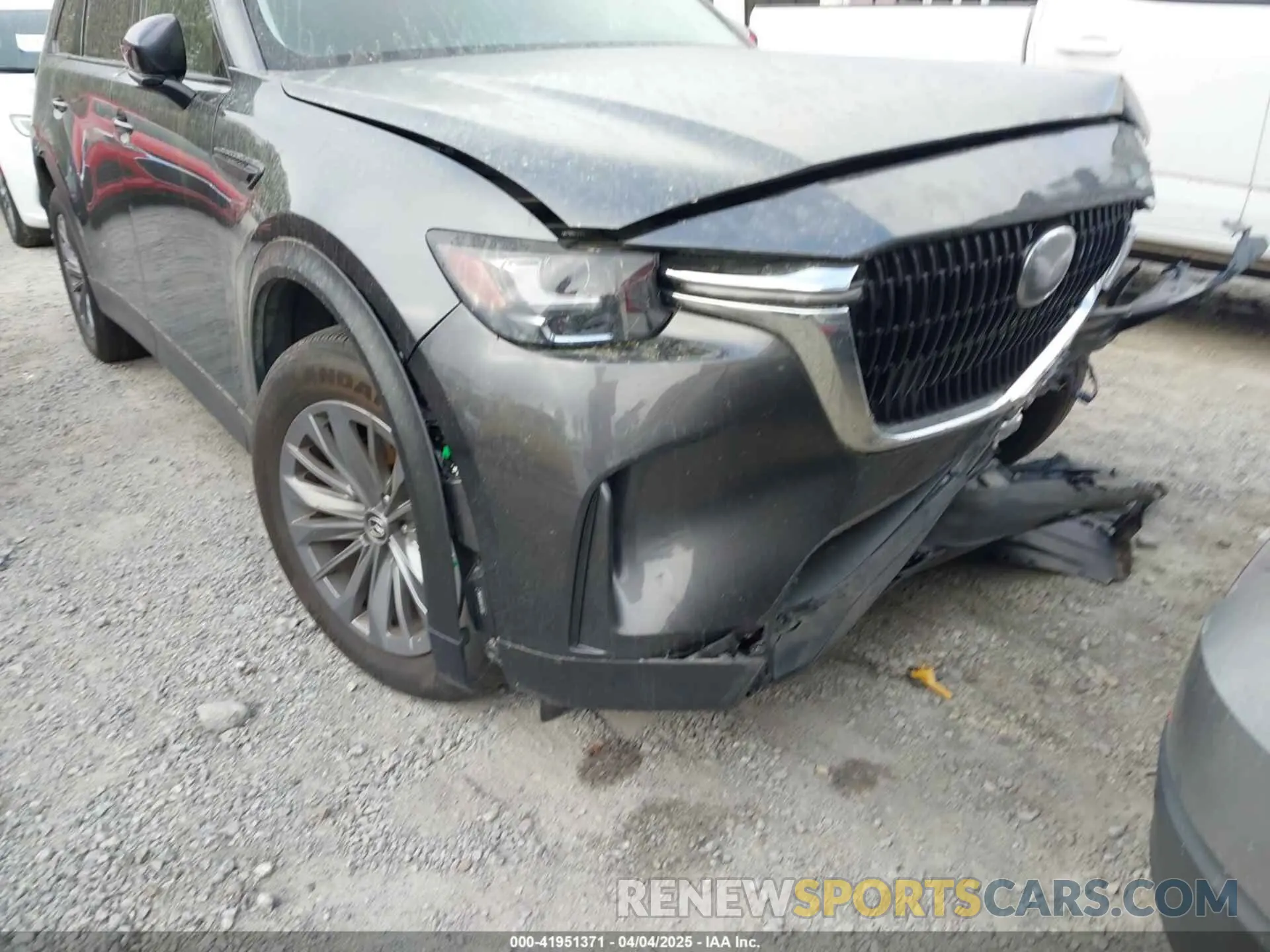 21 fotografías del automóvil dañado JM3KKCHD4R1153782 MAZDA CX-90 2024