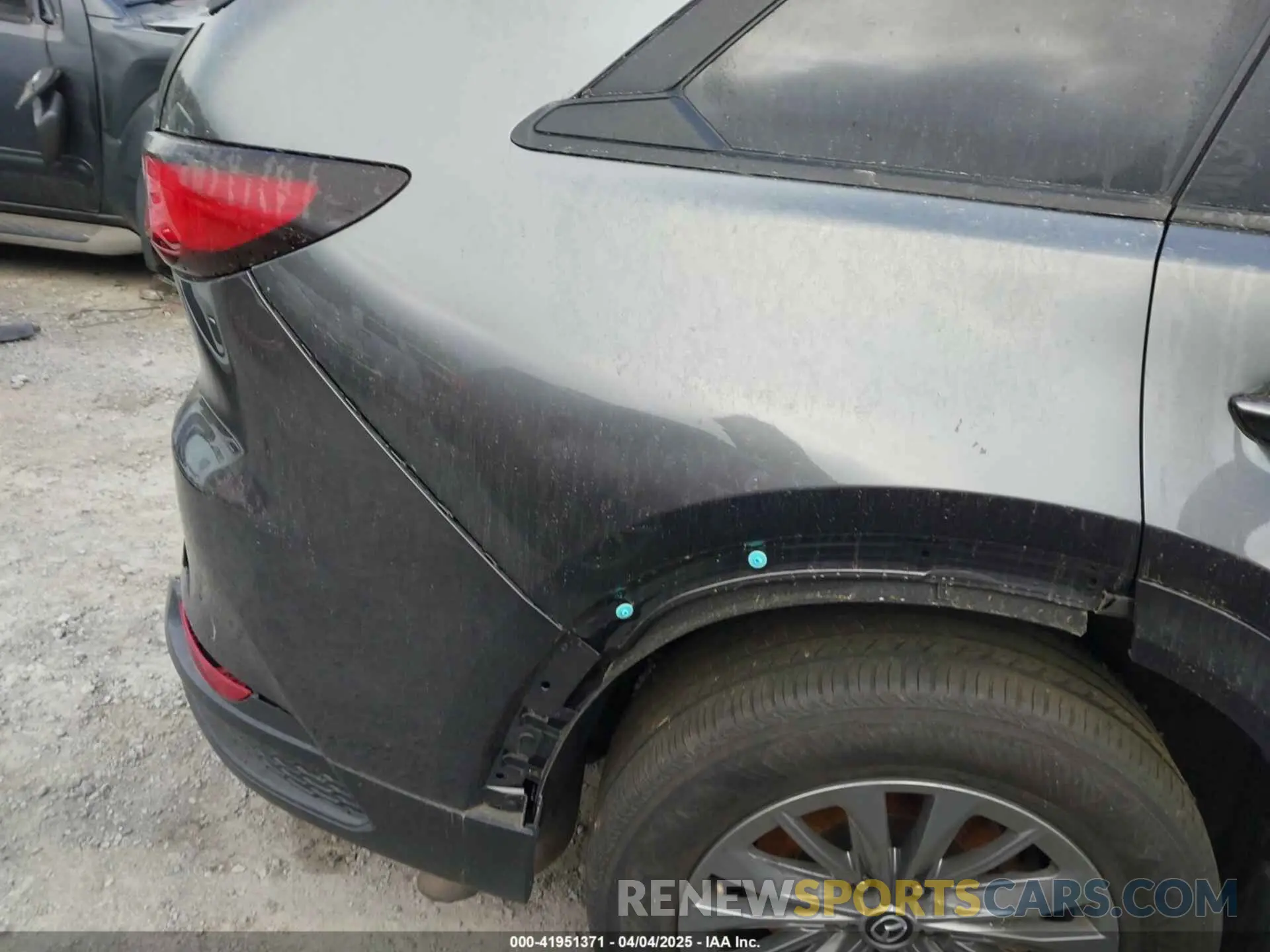 6 fotografías del automóvil dañado JM3KKCHD4R1153782 MAZDA CX-90 2024