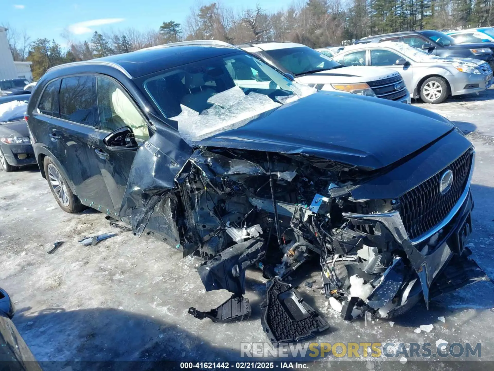 1 fotografías del automóvil dañado JM3KKCHD7R1166459 MAZDA CX-90 2024