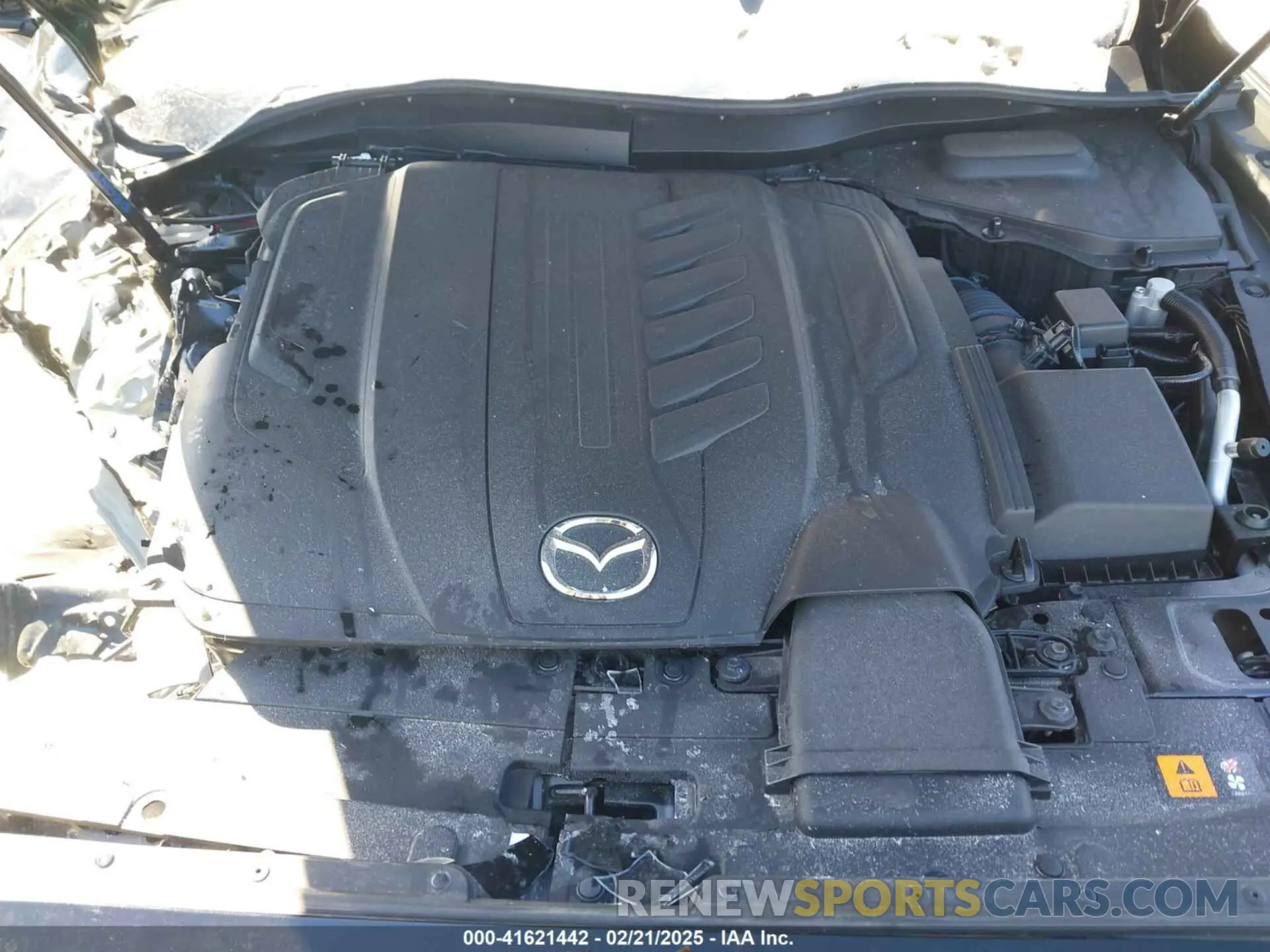 10 fotografías del automóvil dañado JM3KKCHD7R1166459 MAZDA CX-90 2024