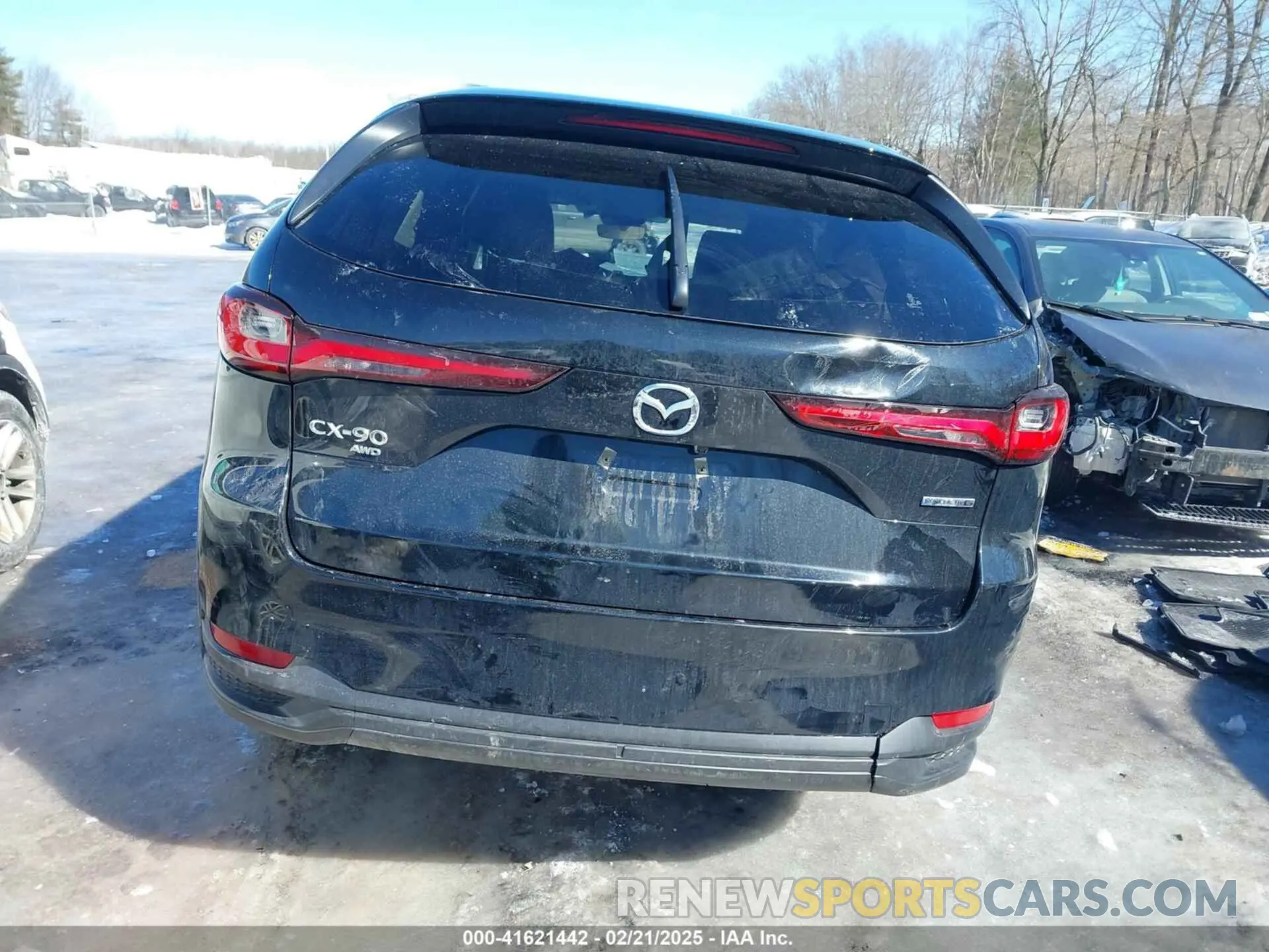 16 fotografías del automóvil dañado JM3KKCHD7R1166459 MAZDA CX-90 2024