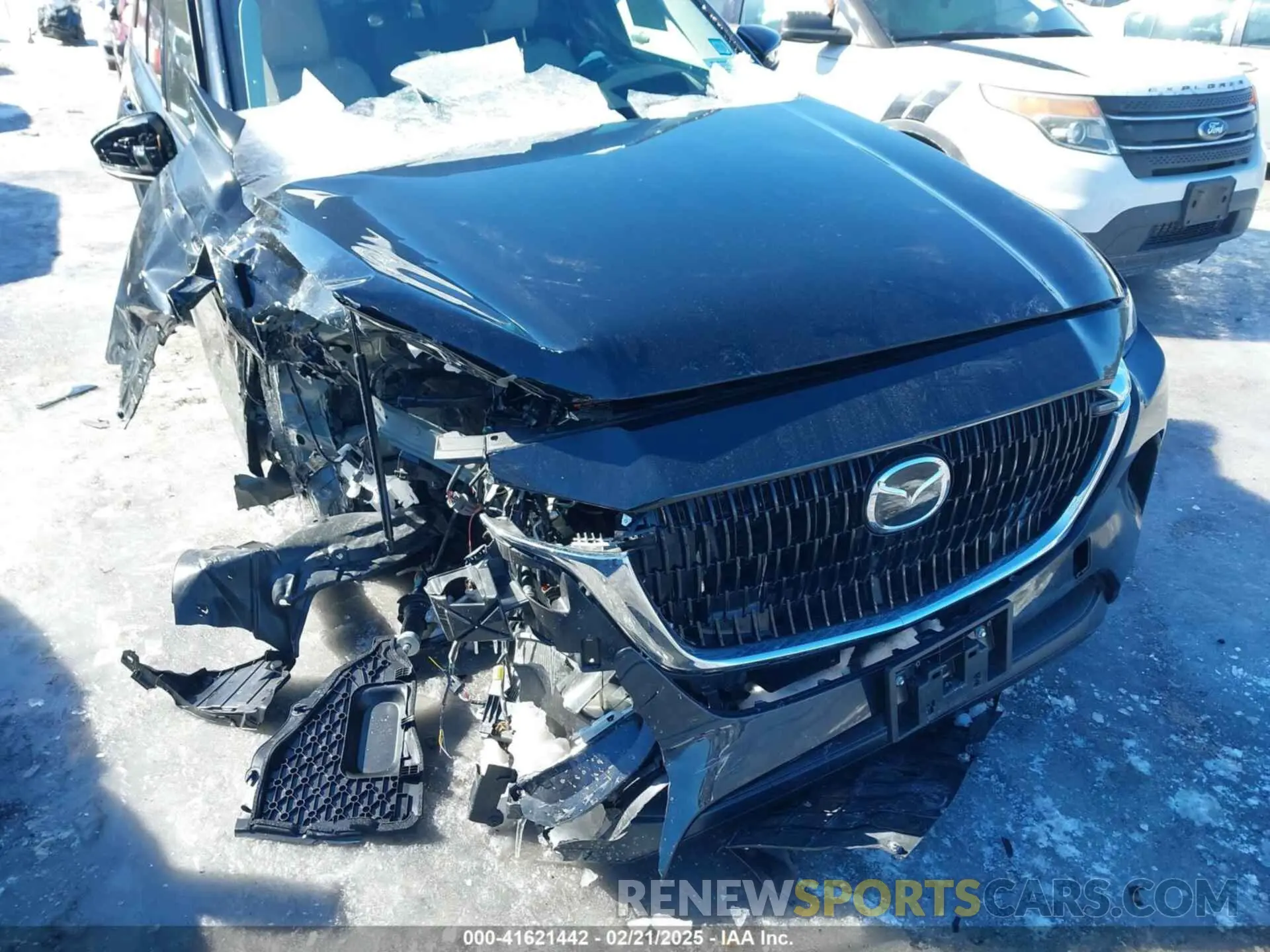 6 fotografías del automóvil dañado JM3KKCHD7R1166459 MAZDA CX-90 2024