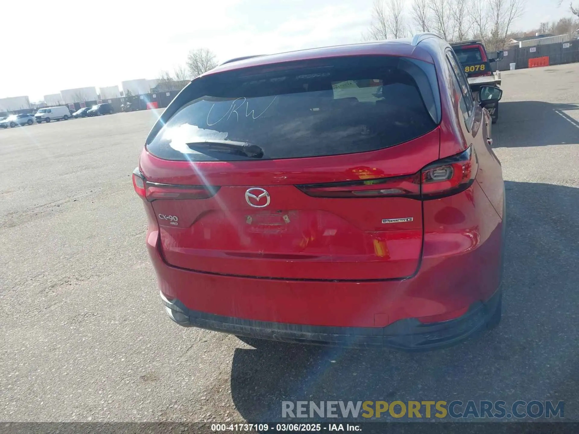 16 fotografías del automóvil dañado JM3KKCHD9R1120065 MAZDA CX-90 2024