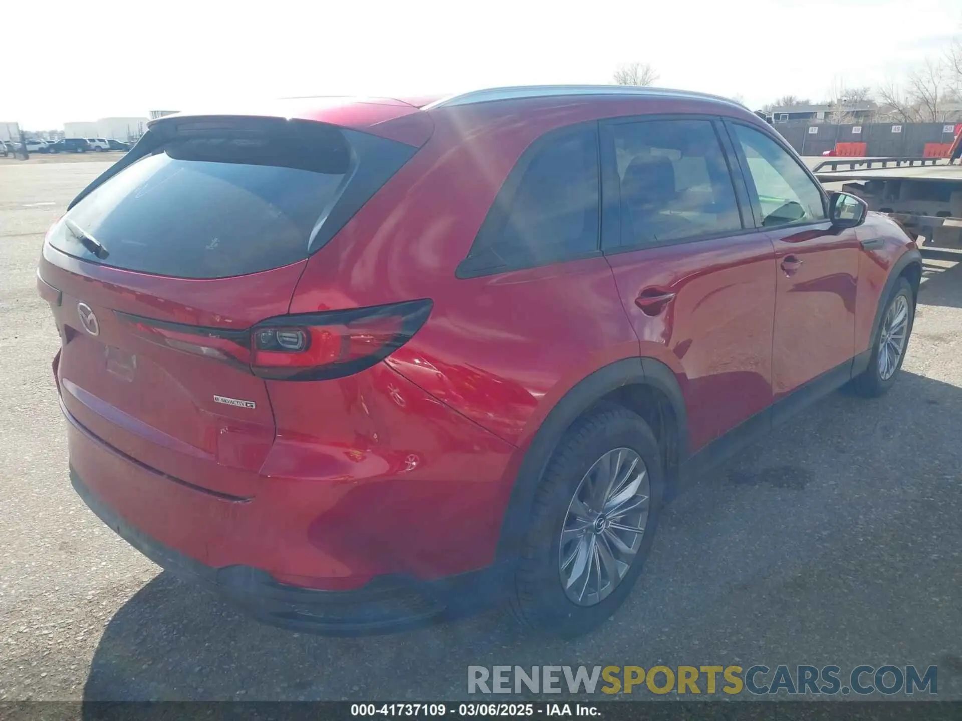 4 fotografías del automóvil dañado JM3KKCHD9R1120065 MAZDA CX-90 2024