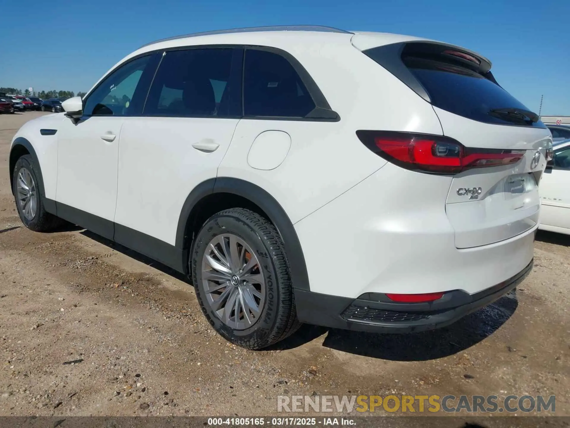 3 fotografías del automóvil dañado JM3KKCHD9R1154958 MAZDA CX-90 2024