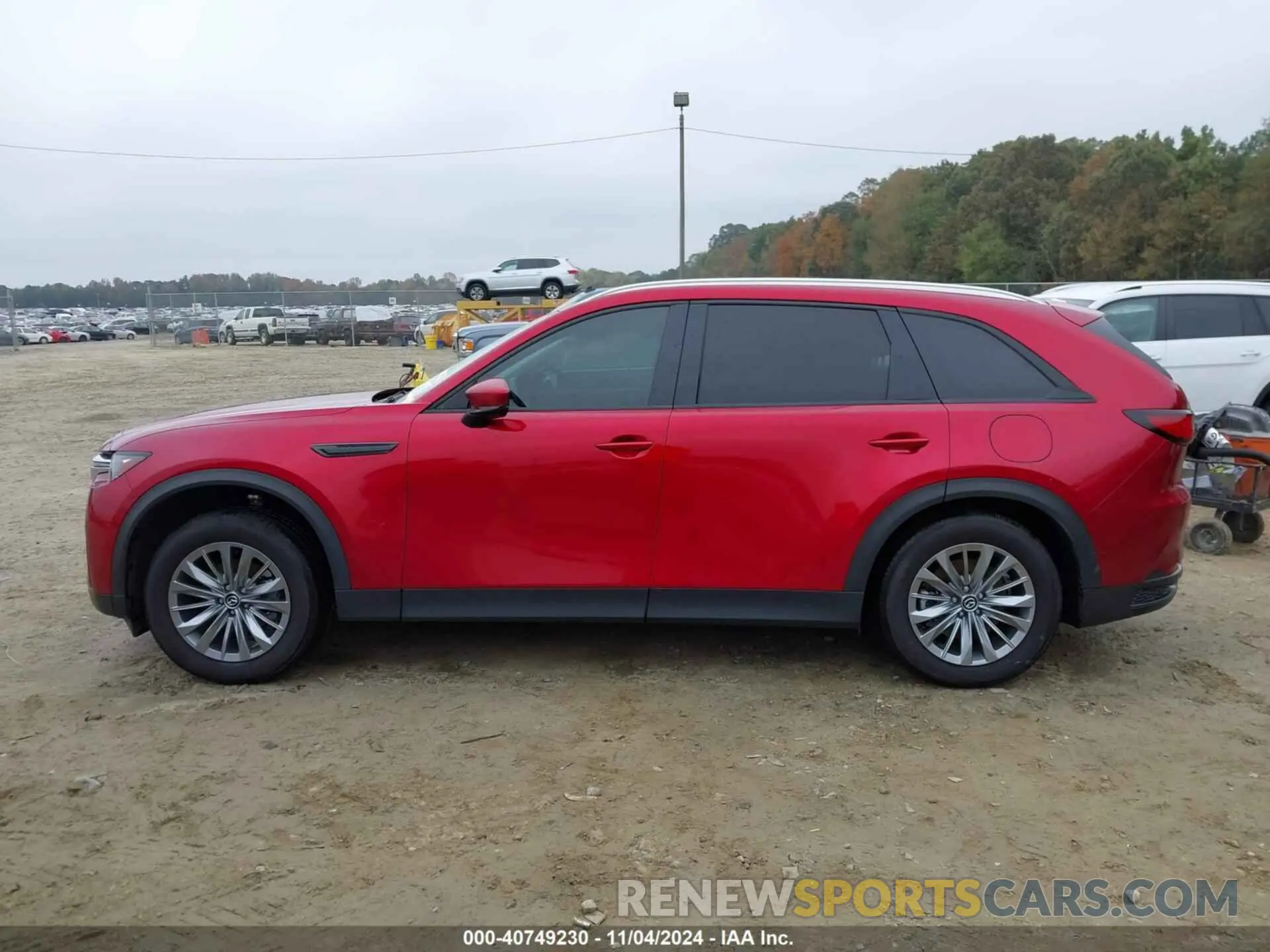 15 fotografías del automóvil dañado JM3KKCHDXR1104151 MAZDA CX-90 2024
