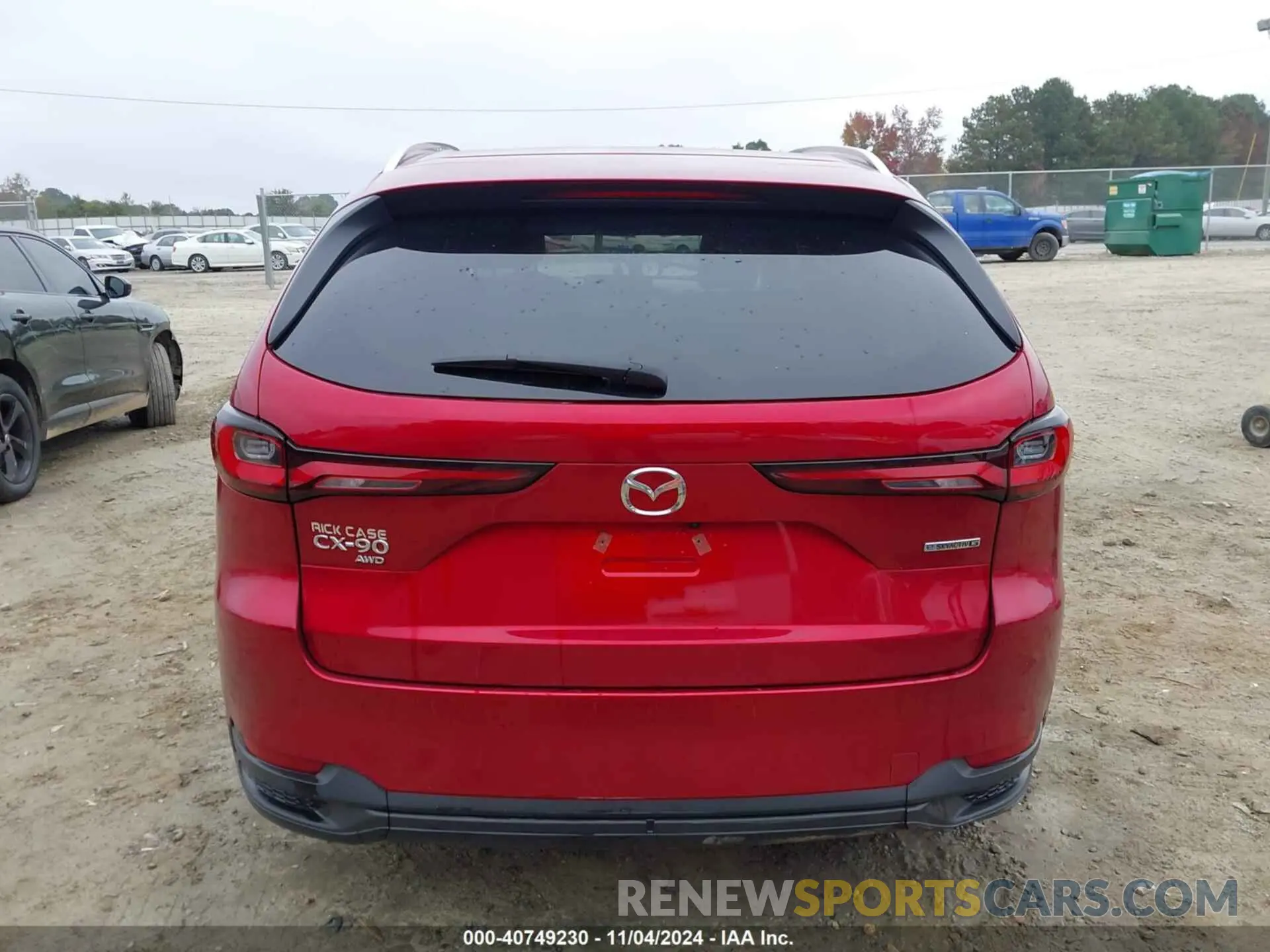 17 fotografías del automóvil dañado JM3KKCHDXR1104151 MAZDA CX-90 2024