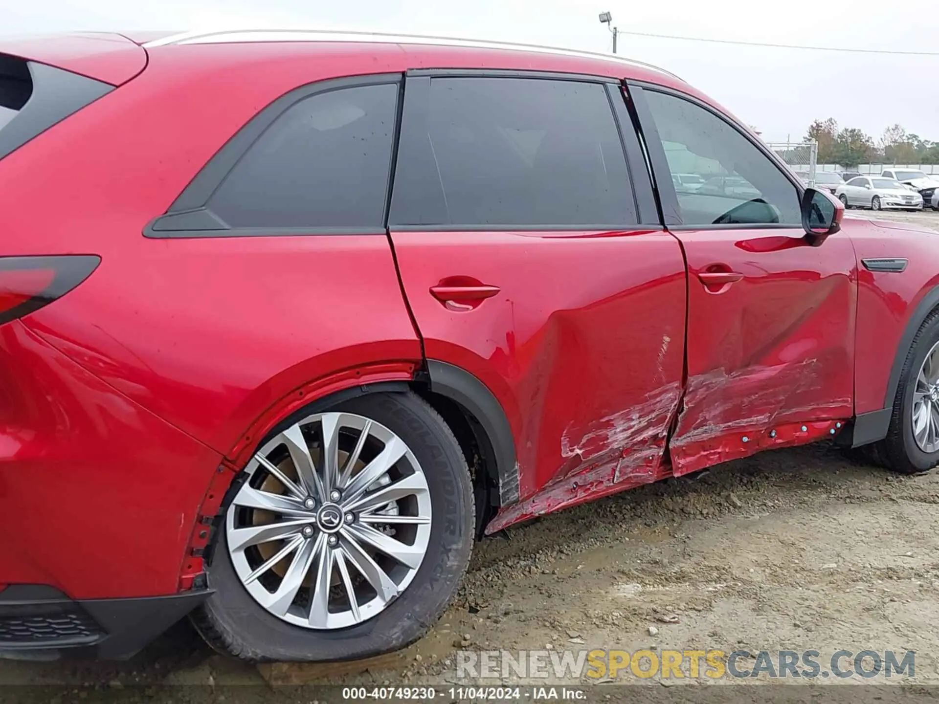 18 fotografías del automóvil dañado JM3KKCHDXR1104151 MAZDA CX-90 2024