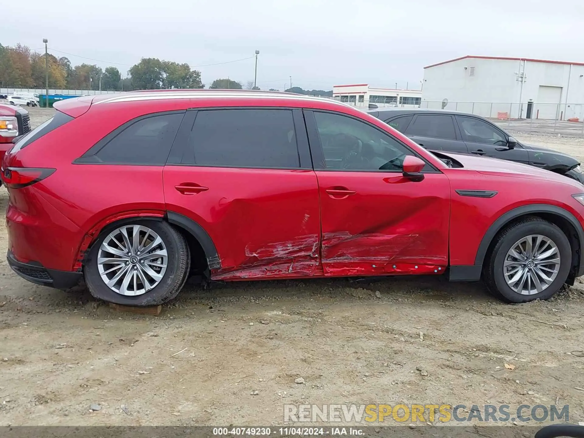 6 fotografías del automóvil dañado JM3KKCHDXR1104151 MAZDA CX-90 2024