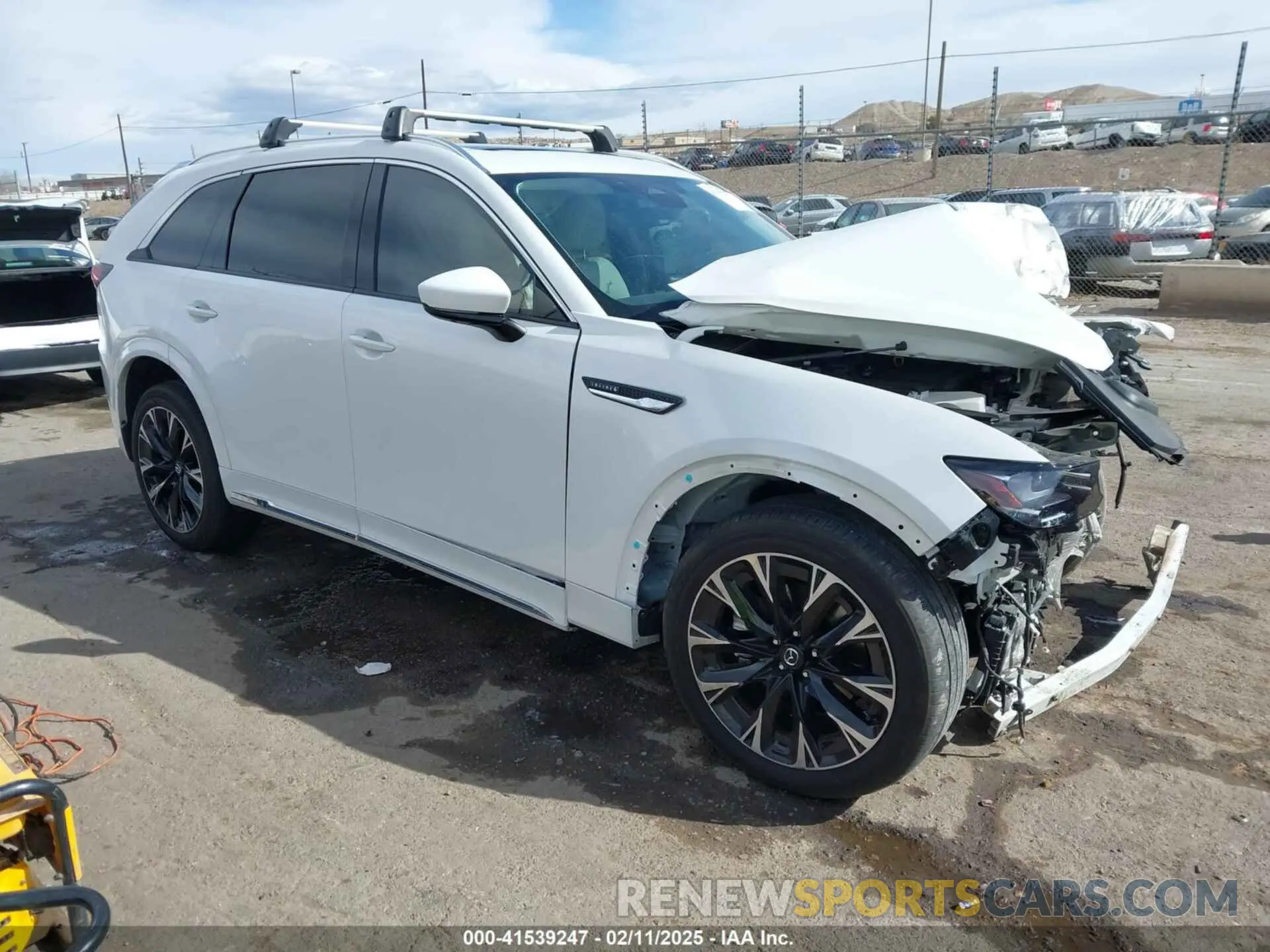 1 fotografías del automóvil dañado JM3KKDHC2R1122995 MAZDA CX-90 2024