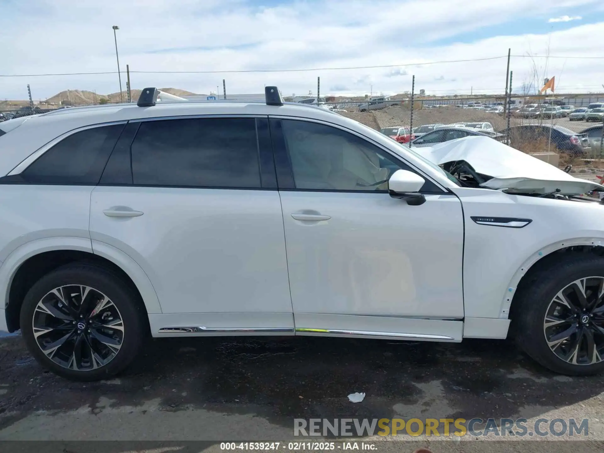 13 fotografías del automóvil dañado JM3KKDHC2R1122995 MAZDA CX-90 2024