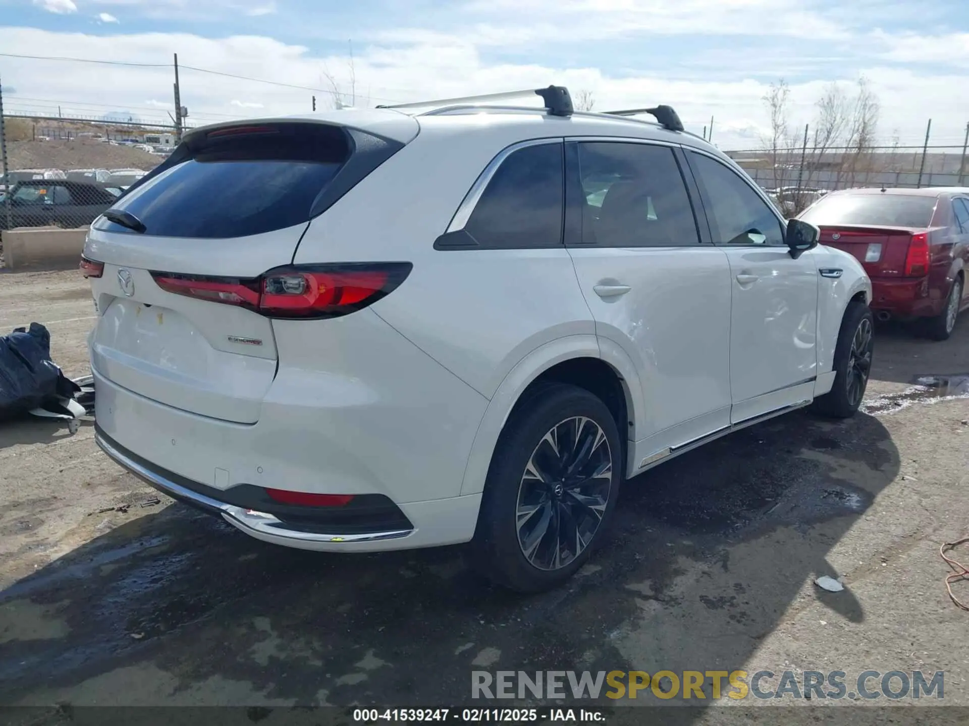 4 fotografías del automóvil dañado JM3KKDHC2R1122995 MAZDA CX-90 2024