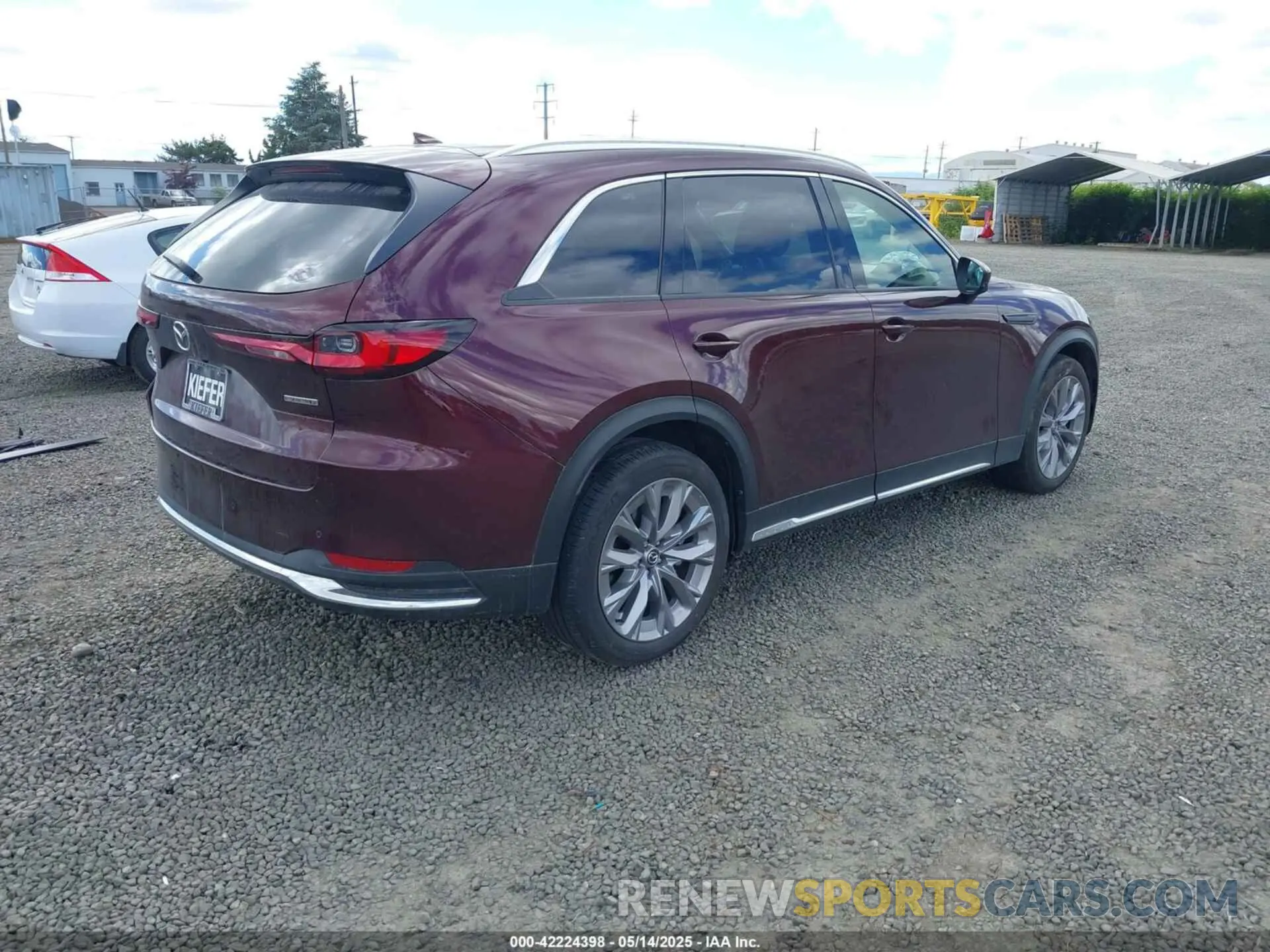 4 fotografías del automóvil dañado JM3KKDHD0R1108232 MAZDA CX-90 2024