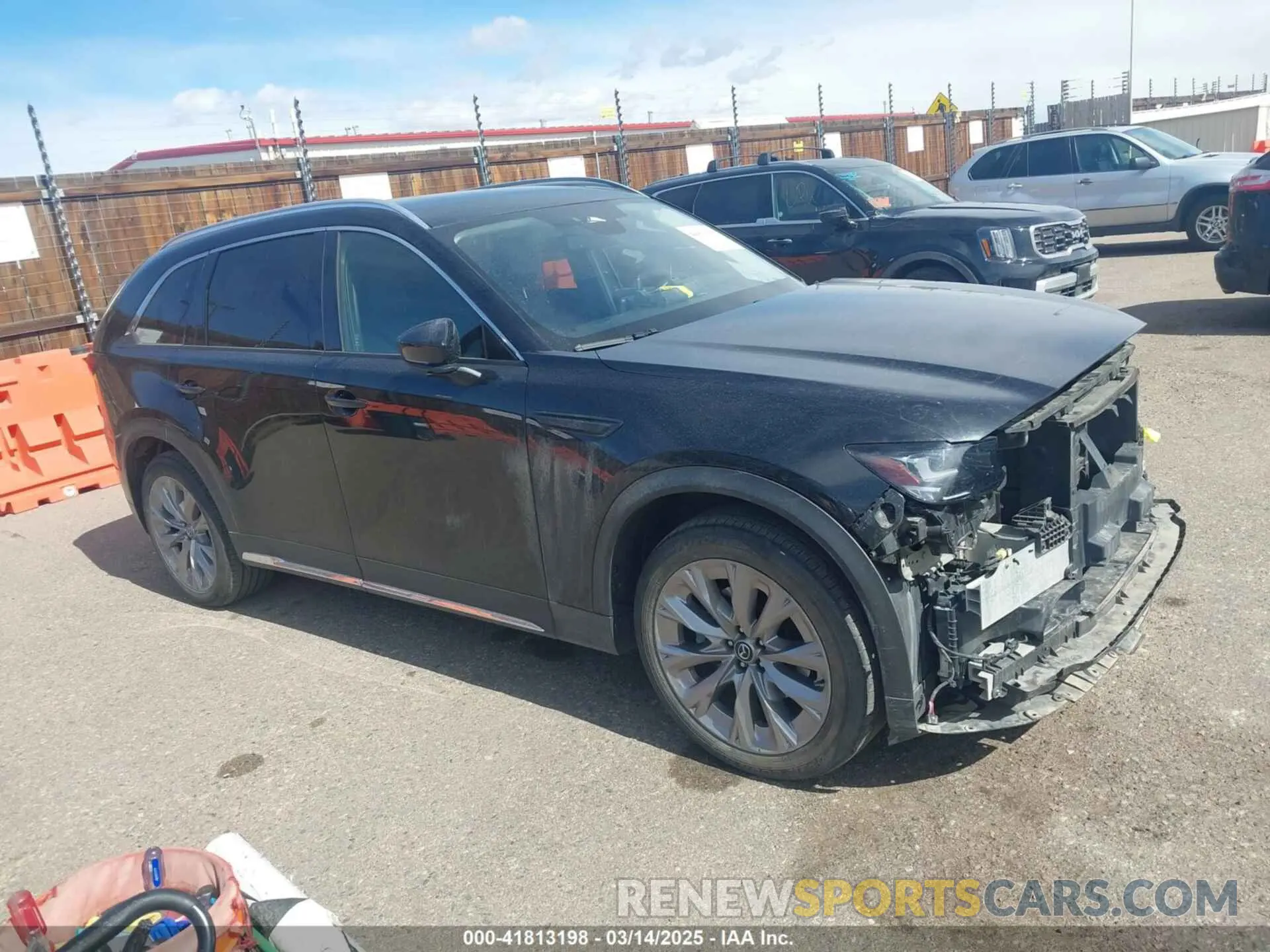 1 fotografías del automóvil dañado JM3KKDHD4R1141475 MAZDA CX-90 2024