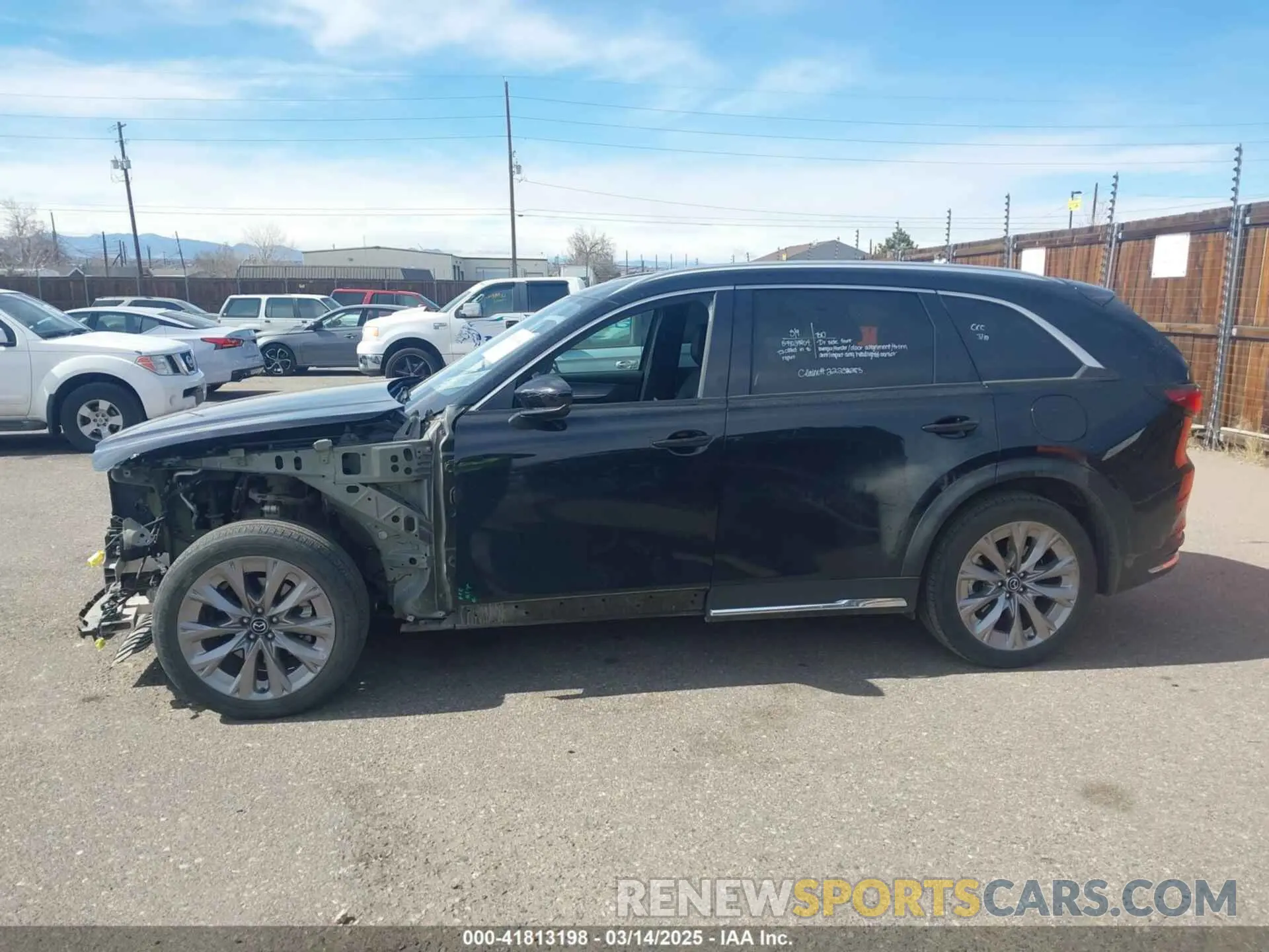 14 fotografías del automóvil dañado JM3KKDHD4R1141475 MAZDA CX-90 2024
