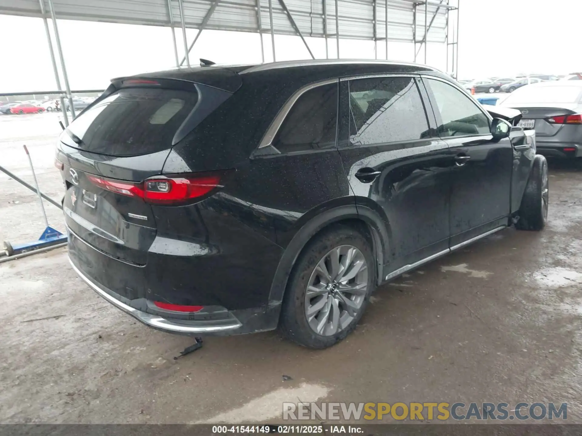 4 fotografías del automóvil dañado JM3KKDHD7R1128008 MAZDA CX-90 2024