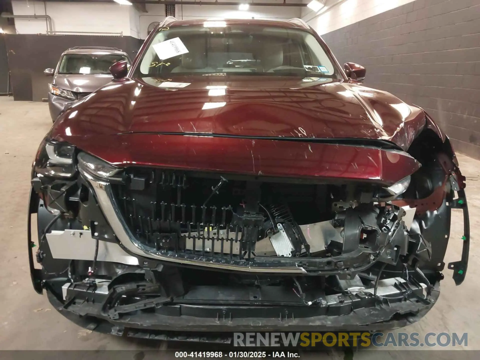 13 fotografías del automóvil dañado JM3KKDHD9R1176514 MAZDA CX-90 2024
