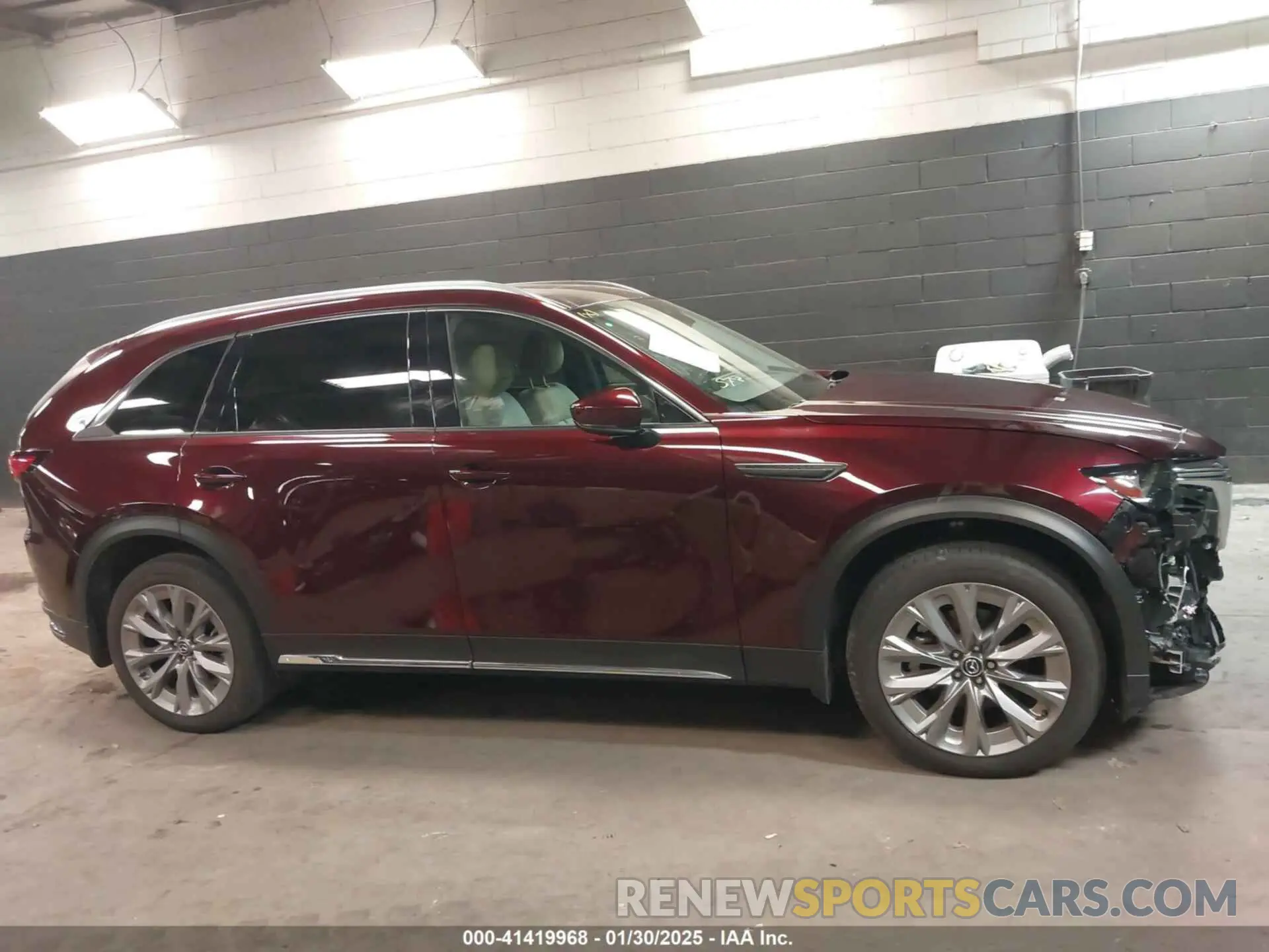 14 fotografías del automóvil dañado JM3KKDHD9R1176514 MAZDA CX-90 2024