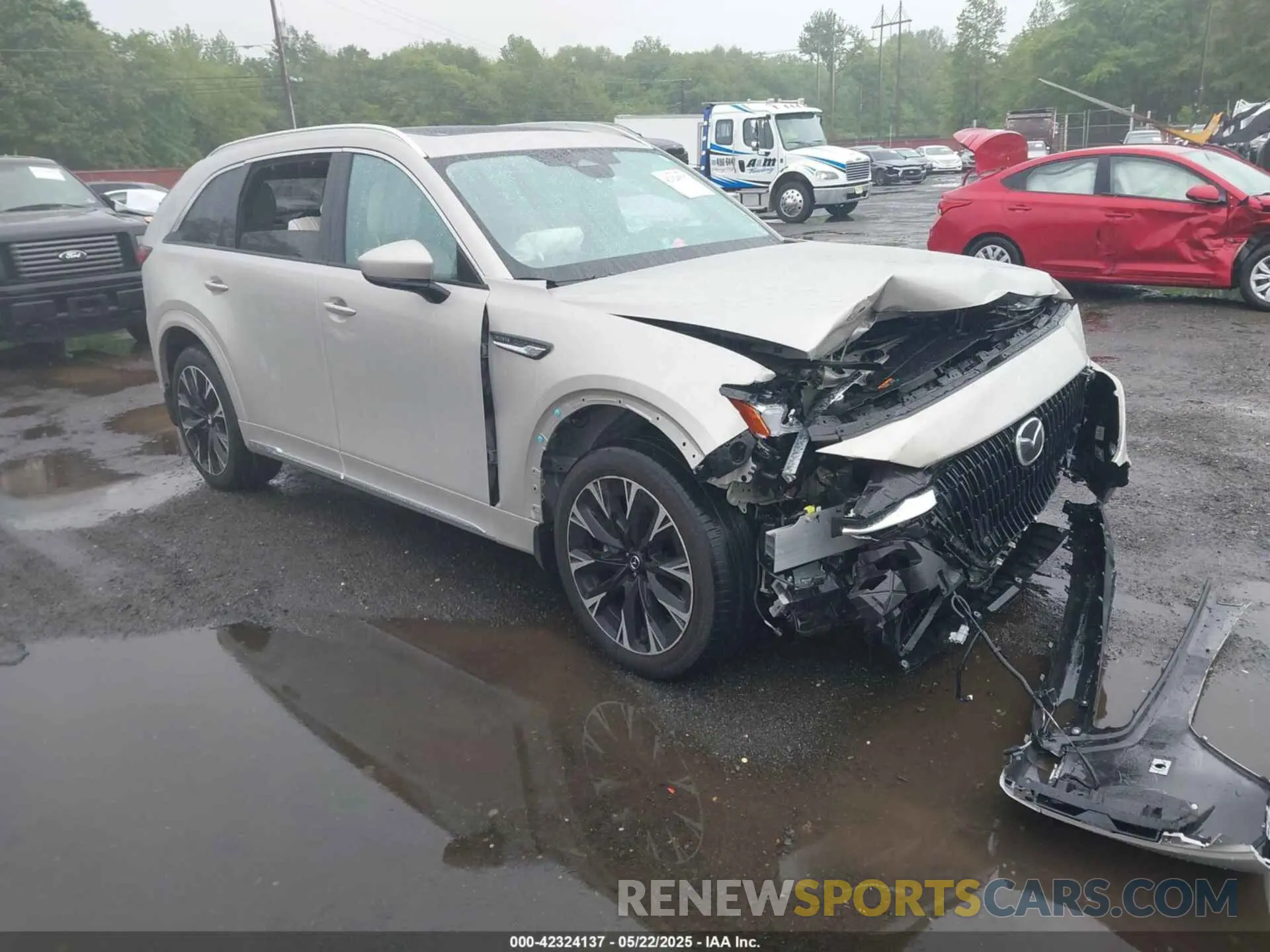 1 fotografías del automóvil dañado JM3KKEHC3R1141352 MAZDA CX-90 2024
